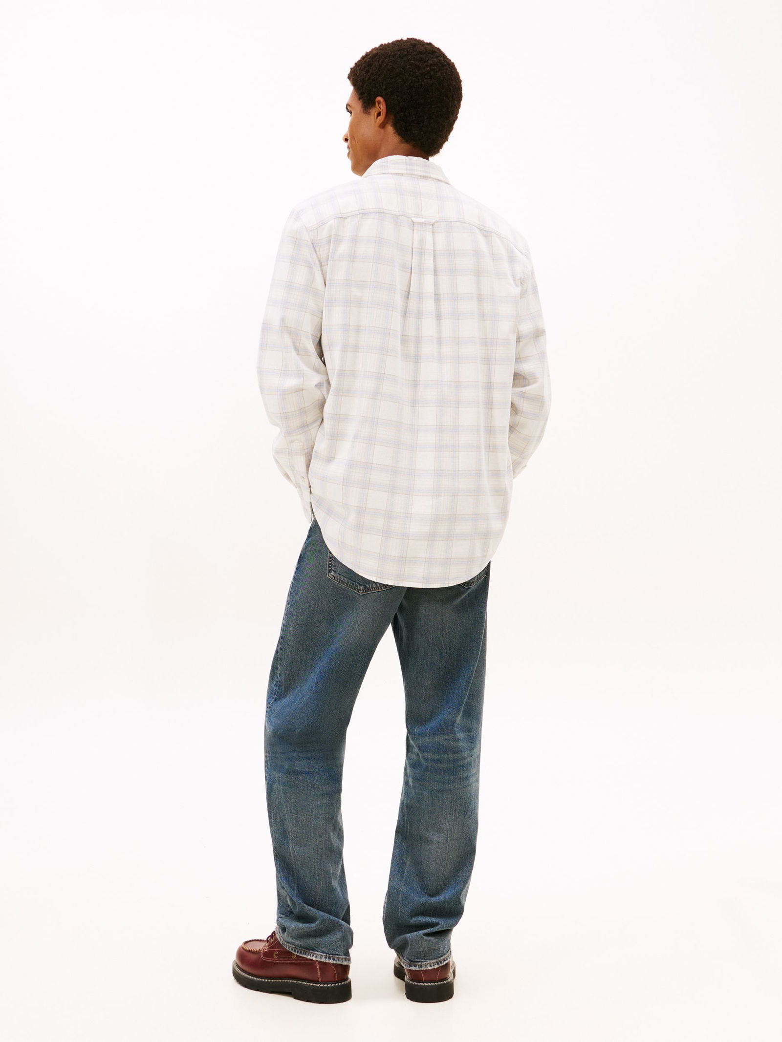 Tommy Jeans |  Tommy Jeans Hemd Super Slim Fit  | XL | ancient white