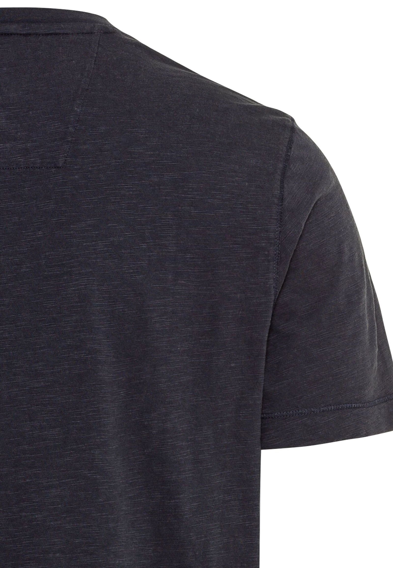 Camel Active Kurzarm Henley aus Organic Cotton