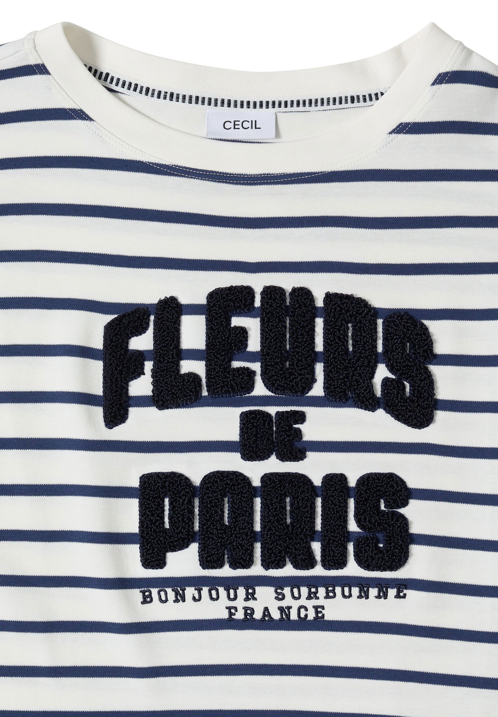 CECIL |  CECIL Longsleeve  | L | universal blue