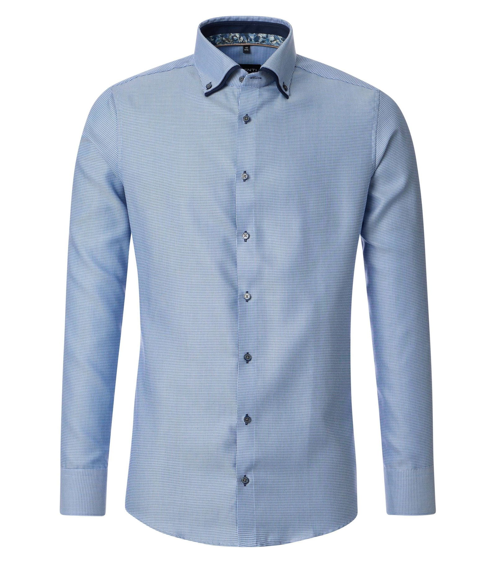 VENTI | VENTI Hemd Modern Fit | 40 | blau