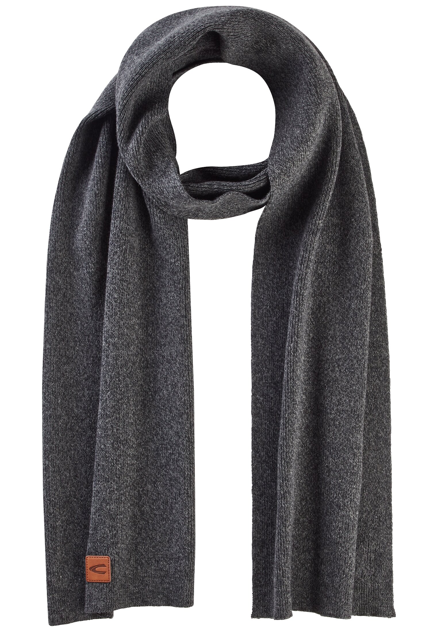 Camel Active Strickschal aus Baumwoll-Mix #1
