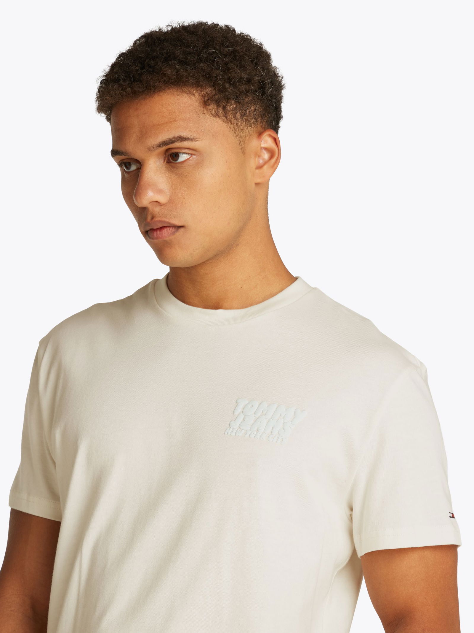 Tommy Jeans | Tommy Jeans Shirt | M | ancient white