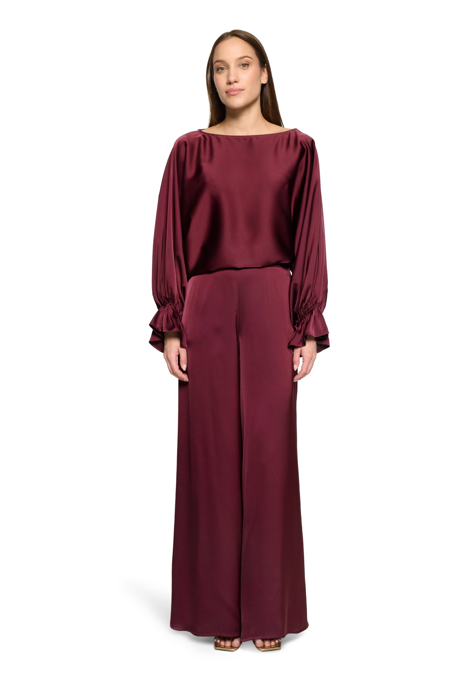 Satin-Bluse #5