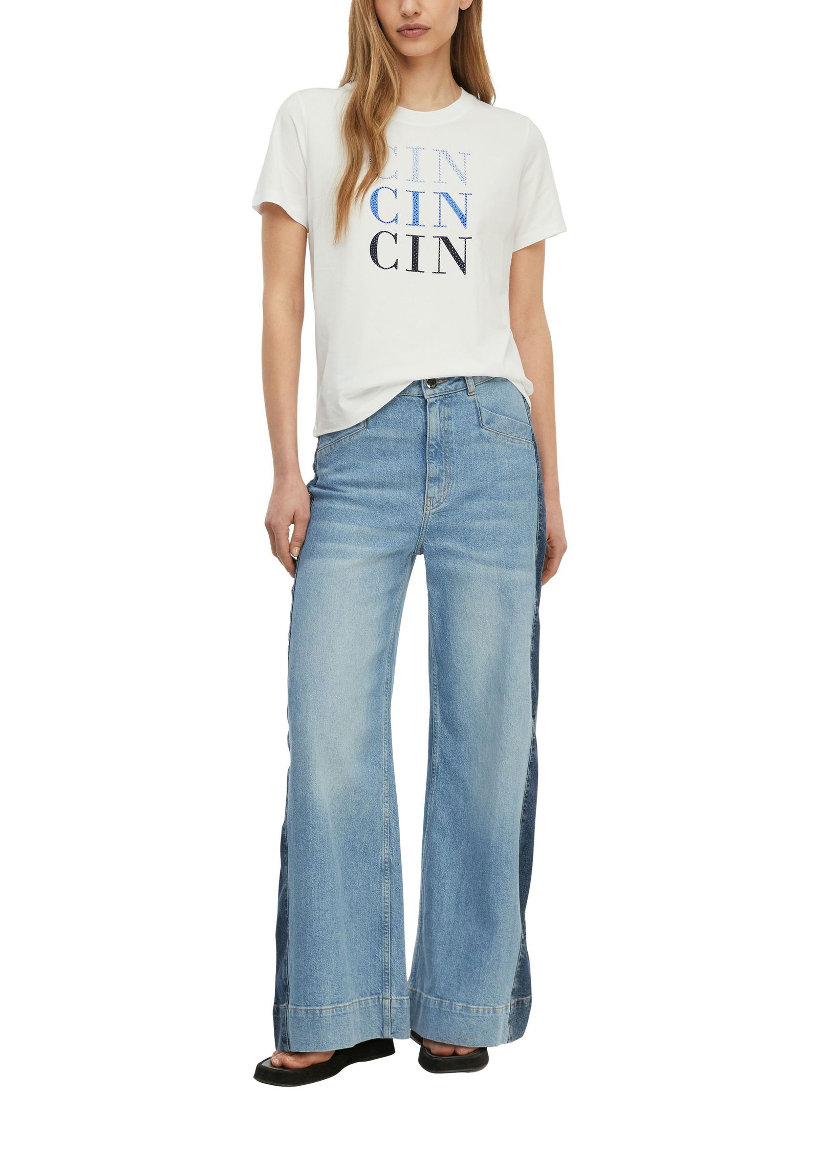 Comma |  T-Shirt | 36 | weiß