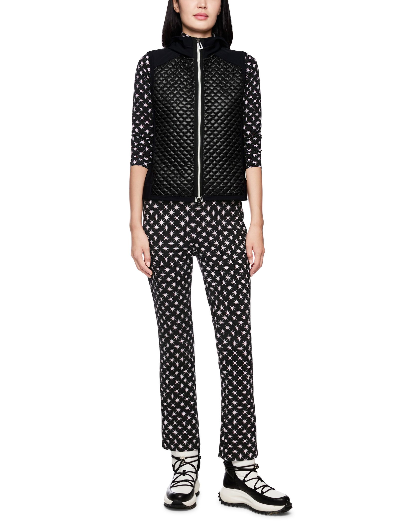 2981818bda84f2e7da3ffe342ea552cb Marc Cain Sports | Marc Cain Sports Schmale Hose | 44 | black and white