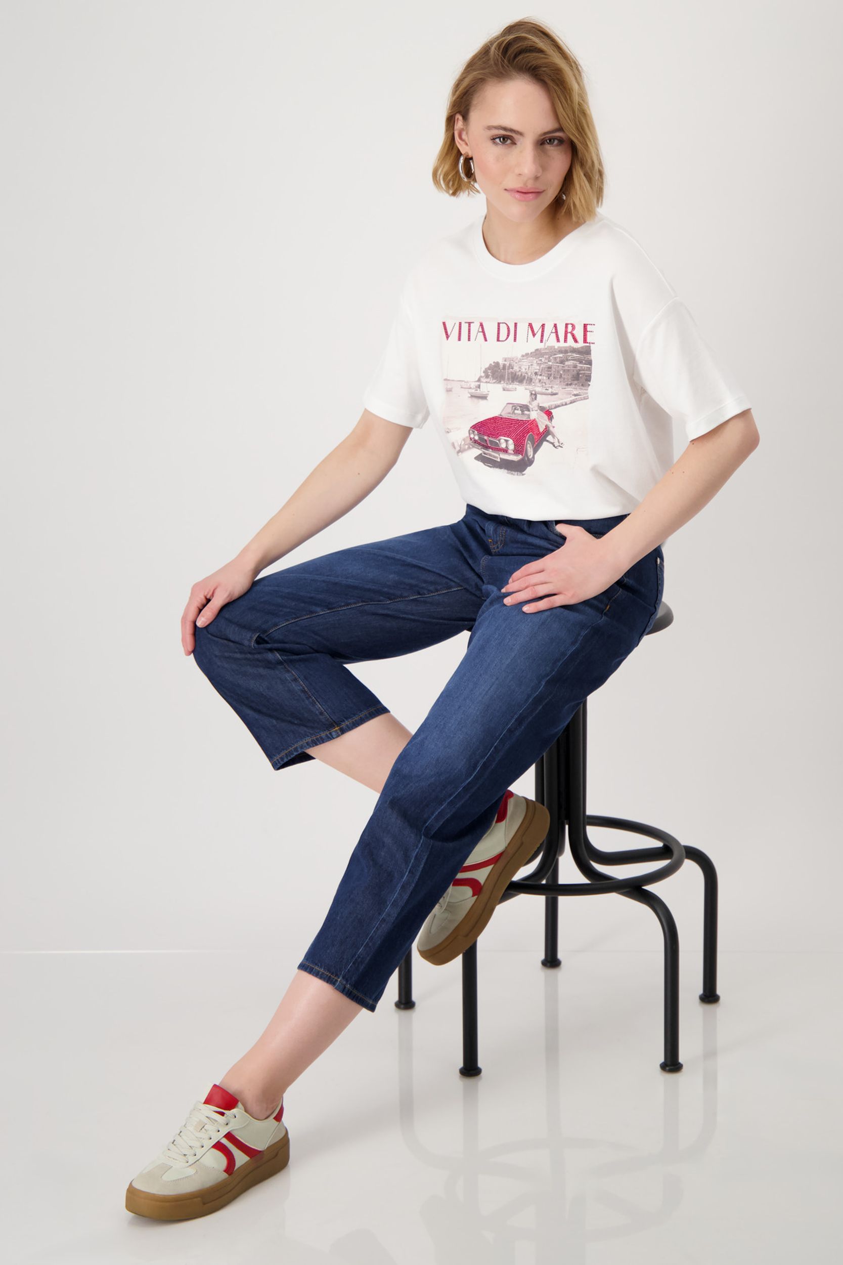 Monari |  Monari Schmale Hose  | 36 | jeans