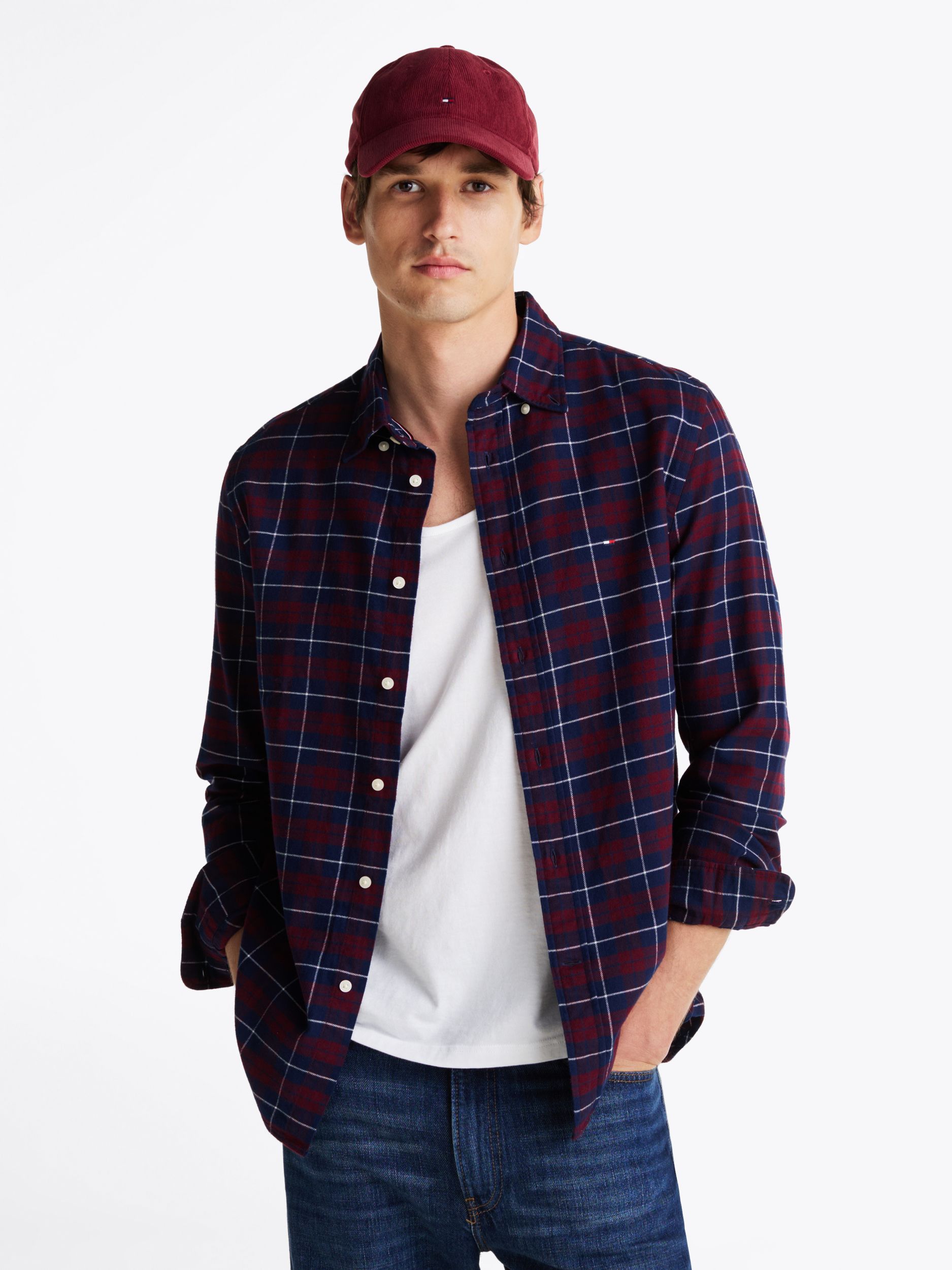 Tommy Hilfiger |  Tommy Hilfiger Hemd Regular Fit  | XXL | rouge / multi