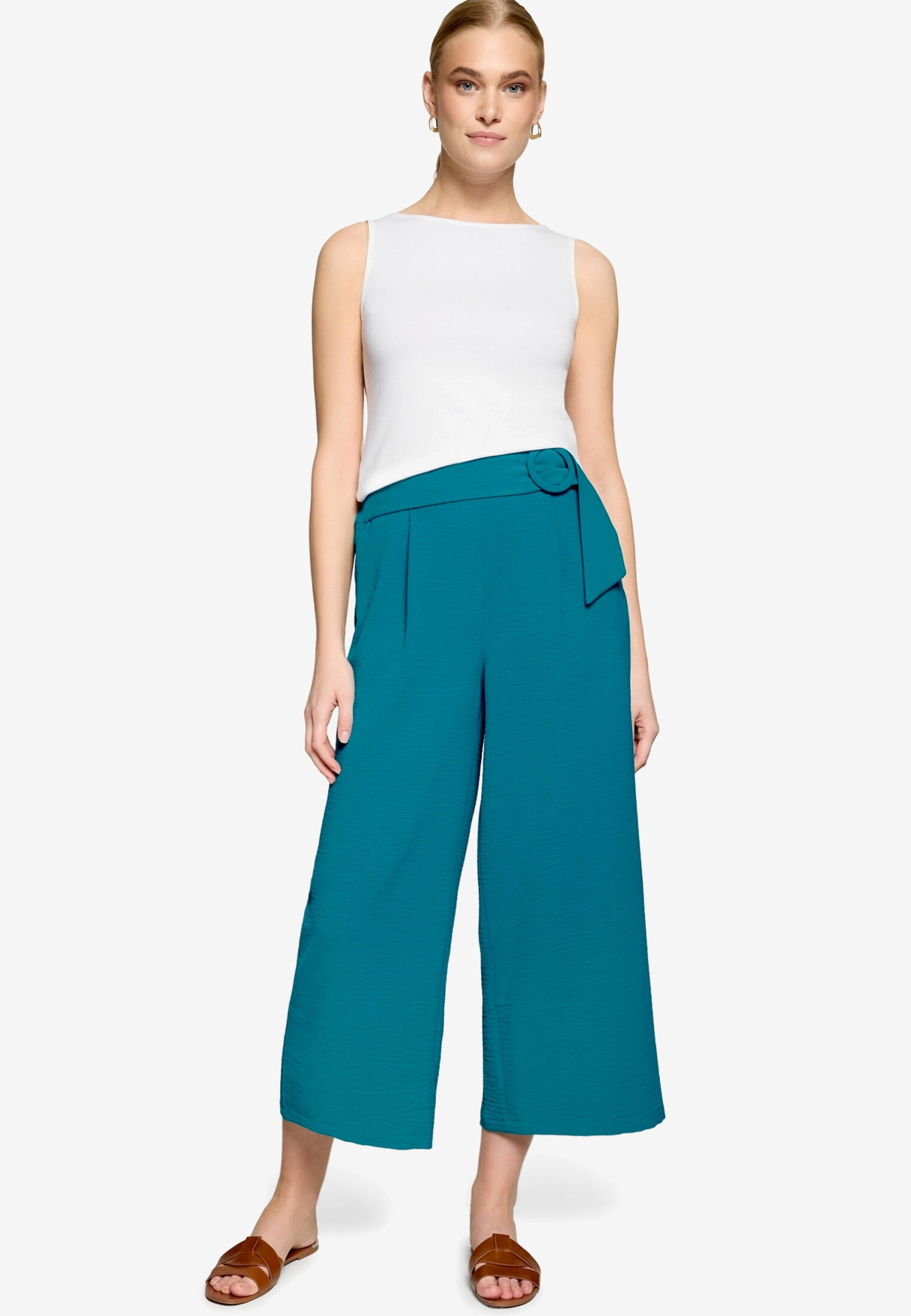 Hose Casual 7/8 Länge, Deep Lagoon #4