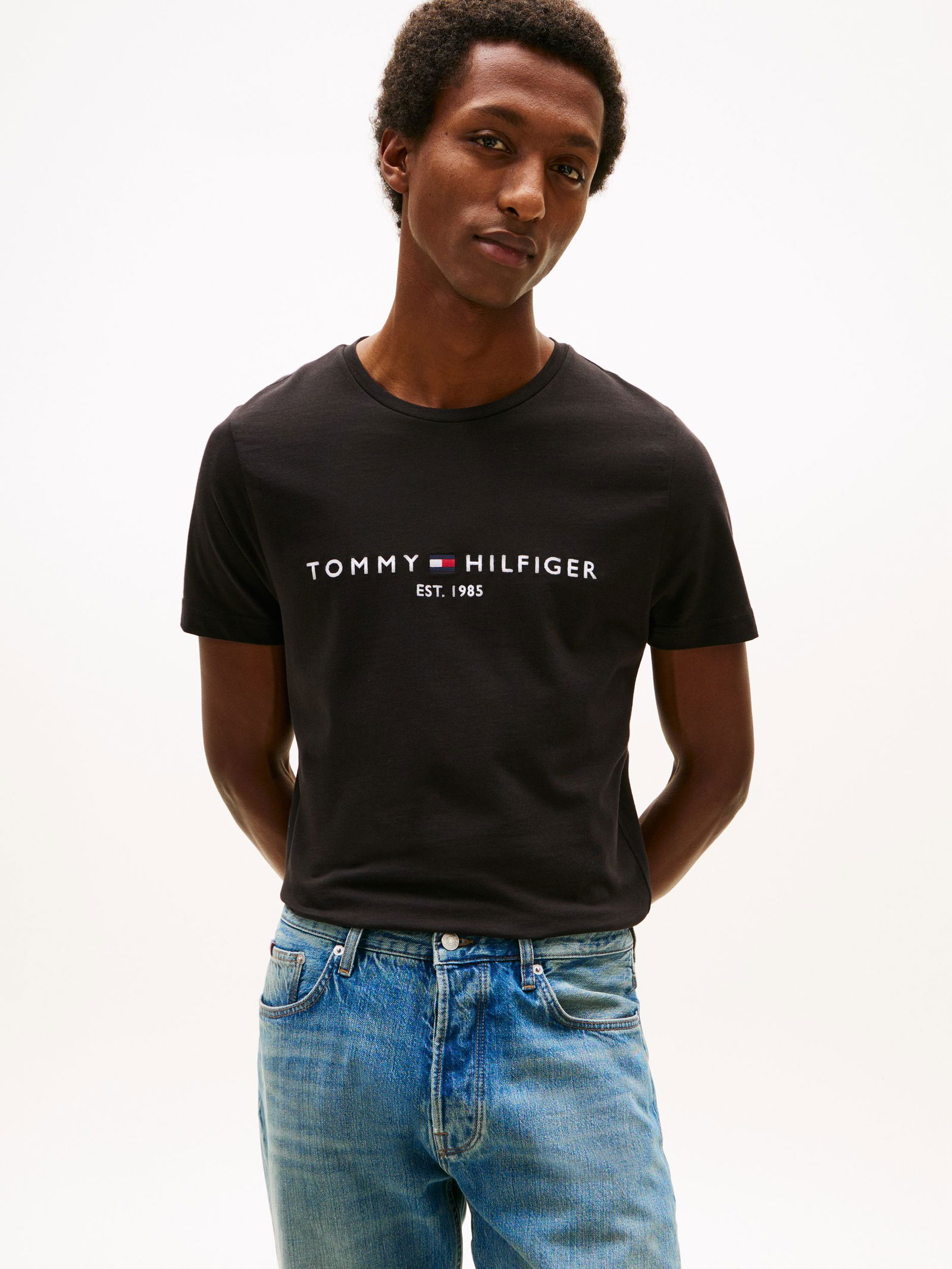 Tommy Hilfiger |  Tommy Hilfiger Shirt  | S | jet black