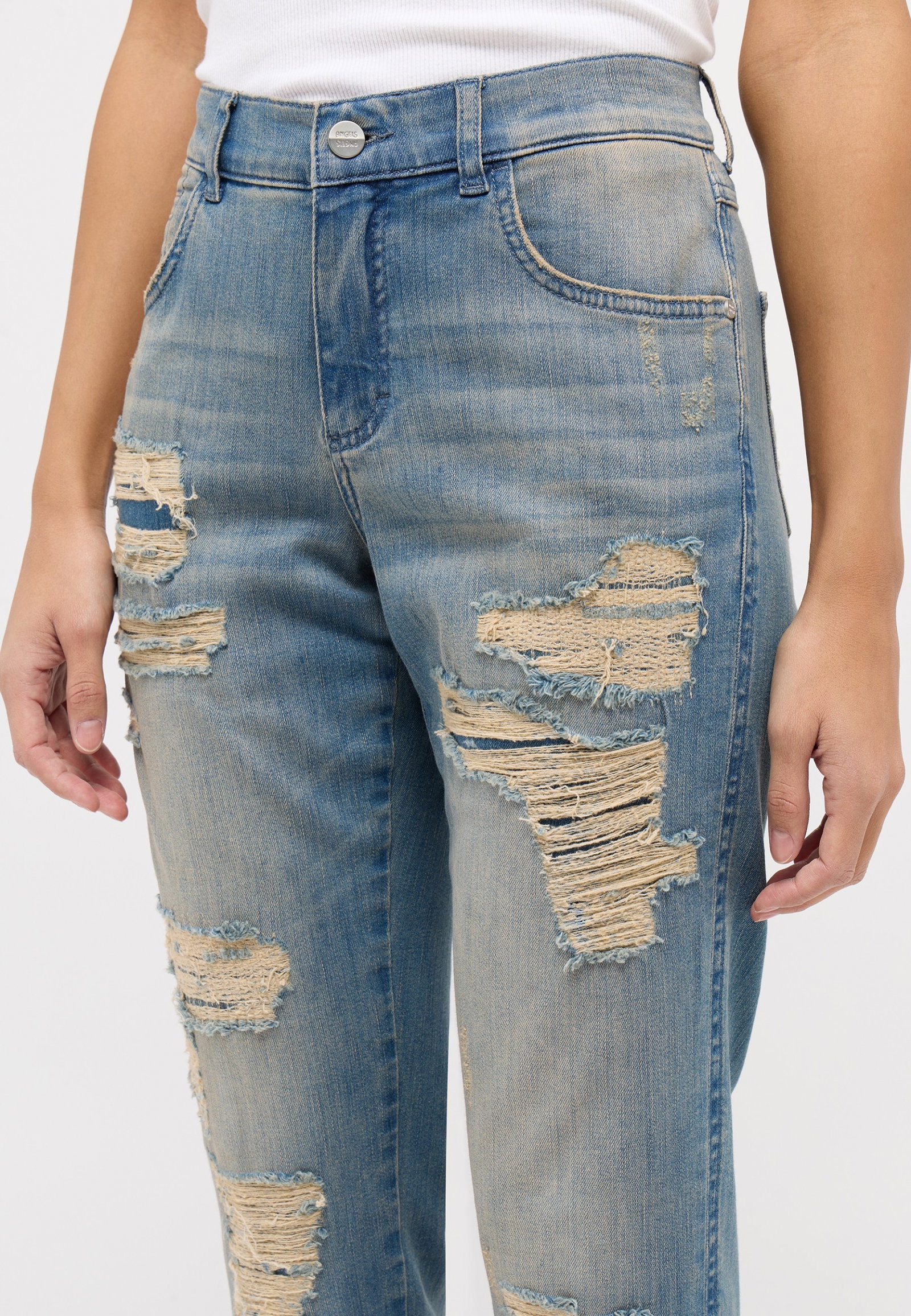 Angels Jeans "Darleen Crop Tu Dirty" #6