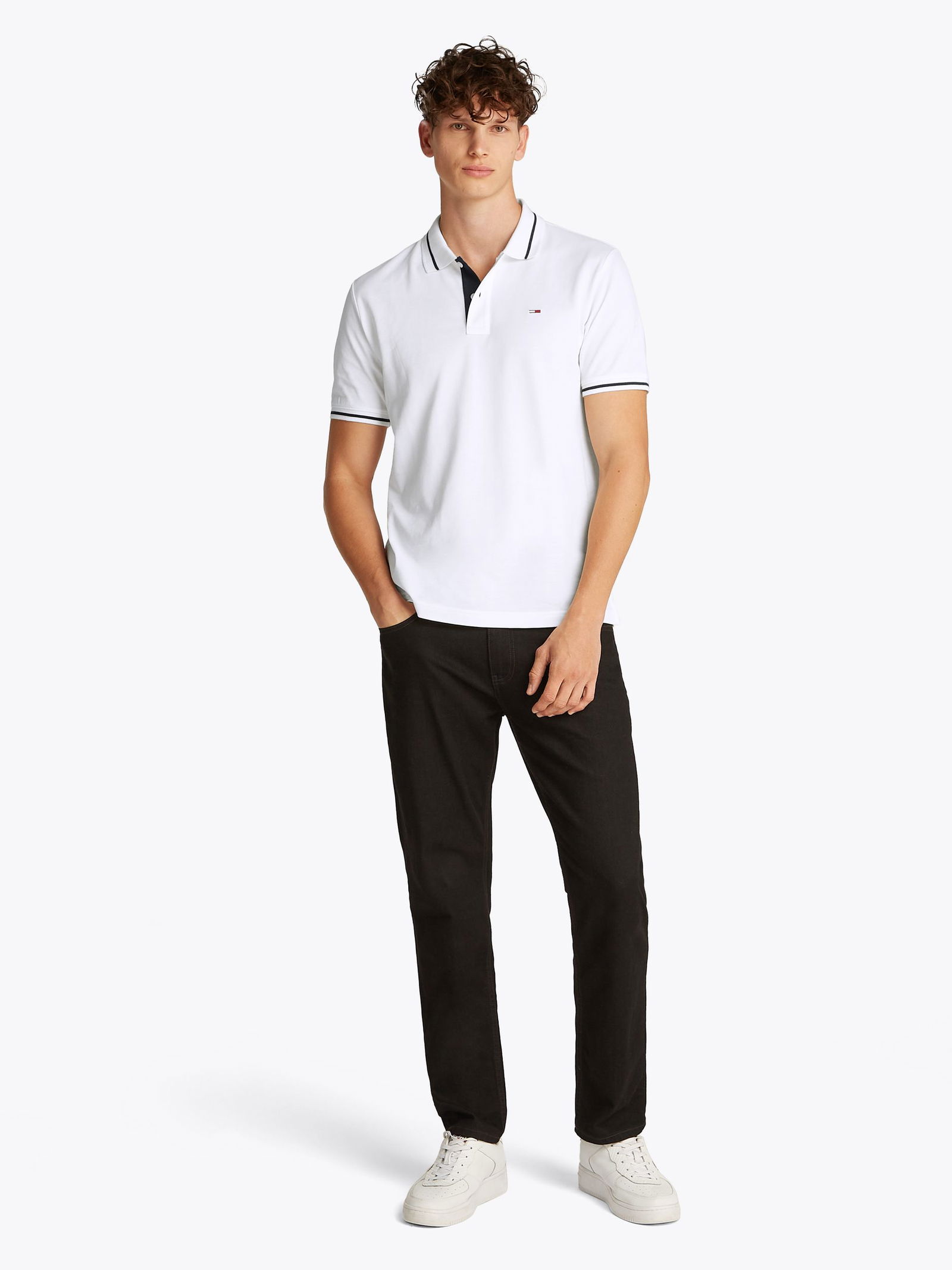 Tommy Jeans | Tommy Jeans Poloshirt | XXXL | ecru