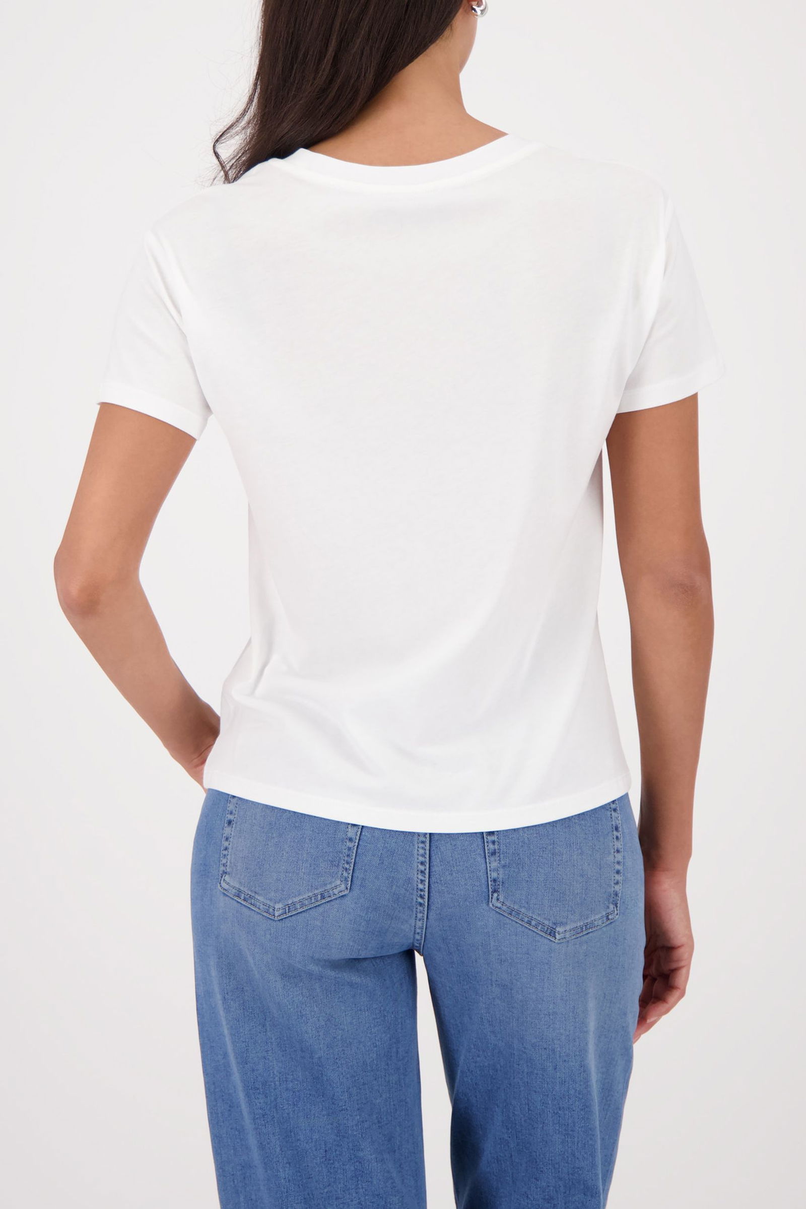 Monari |  T-Shirt, off-white | 38 | off-white