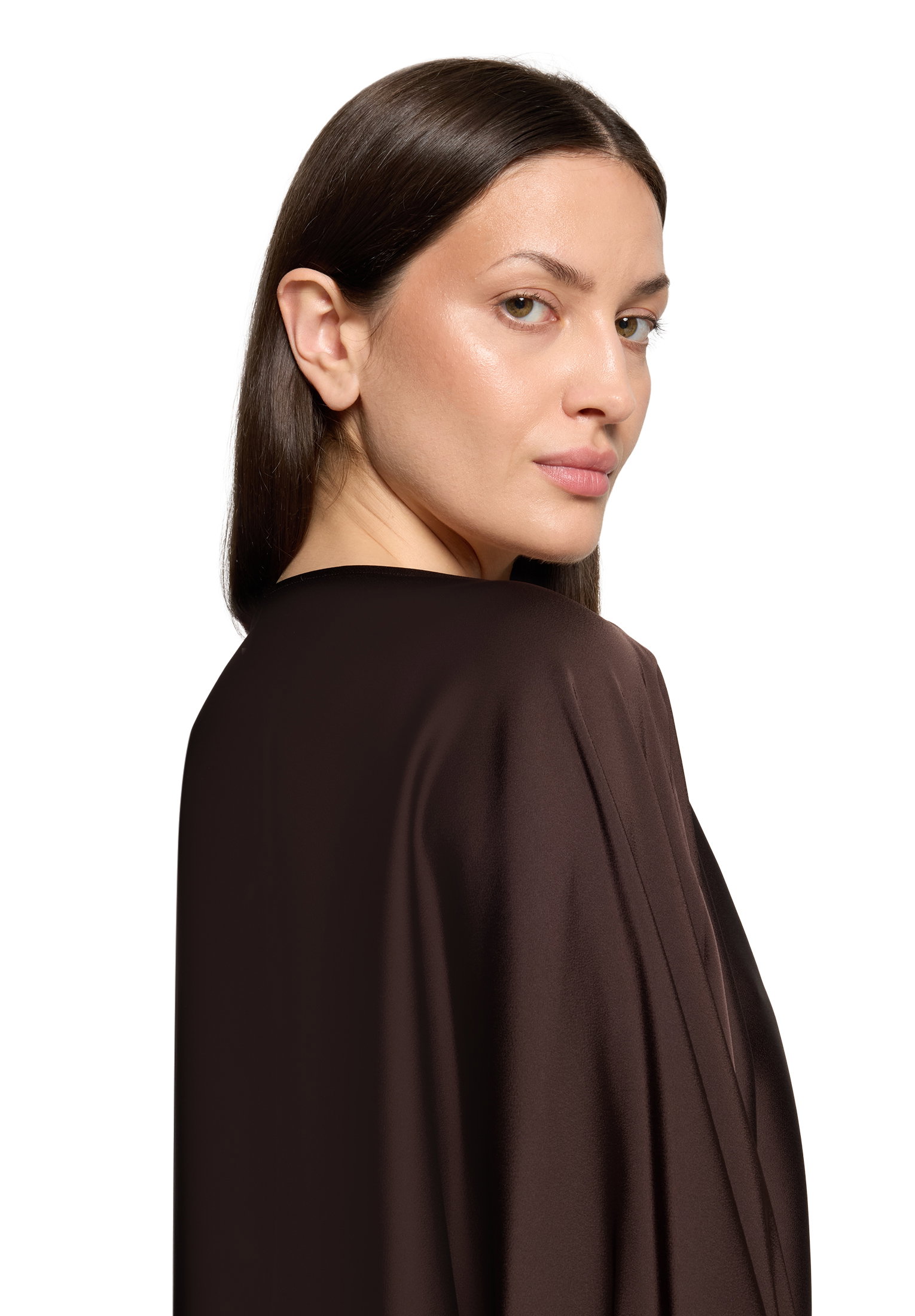 Bluse Lang 1/1 Arm, Espresso Brown #7