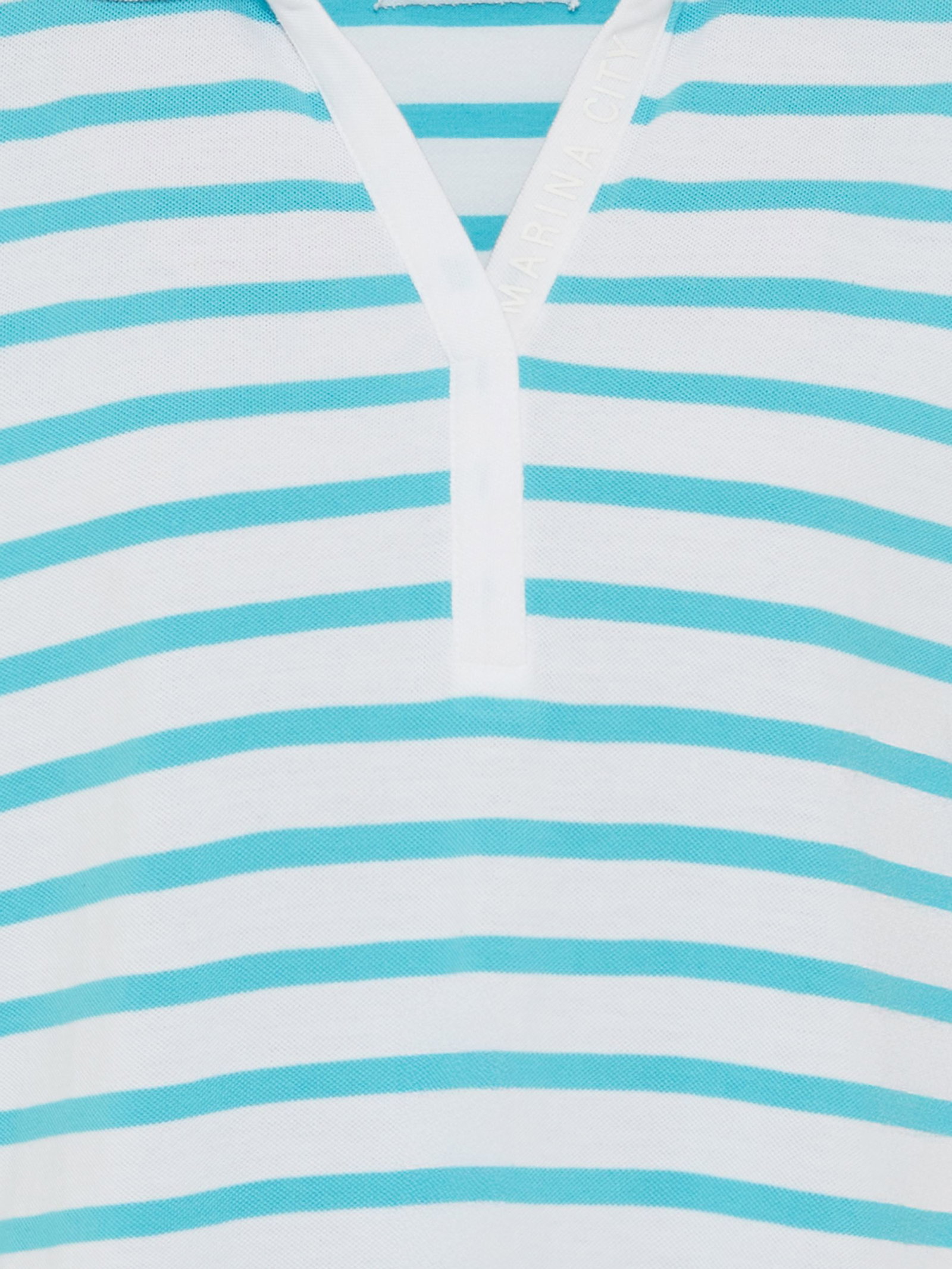 Olsen |  Polo Shirt Short Sleeves | 42 | aruba blue
