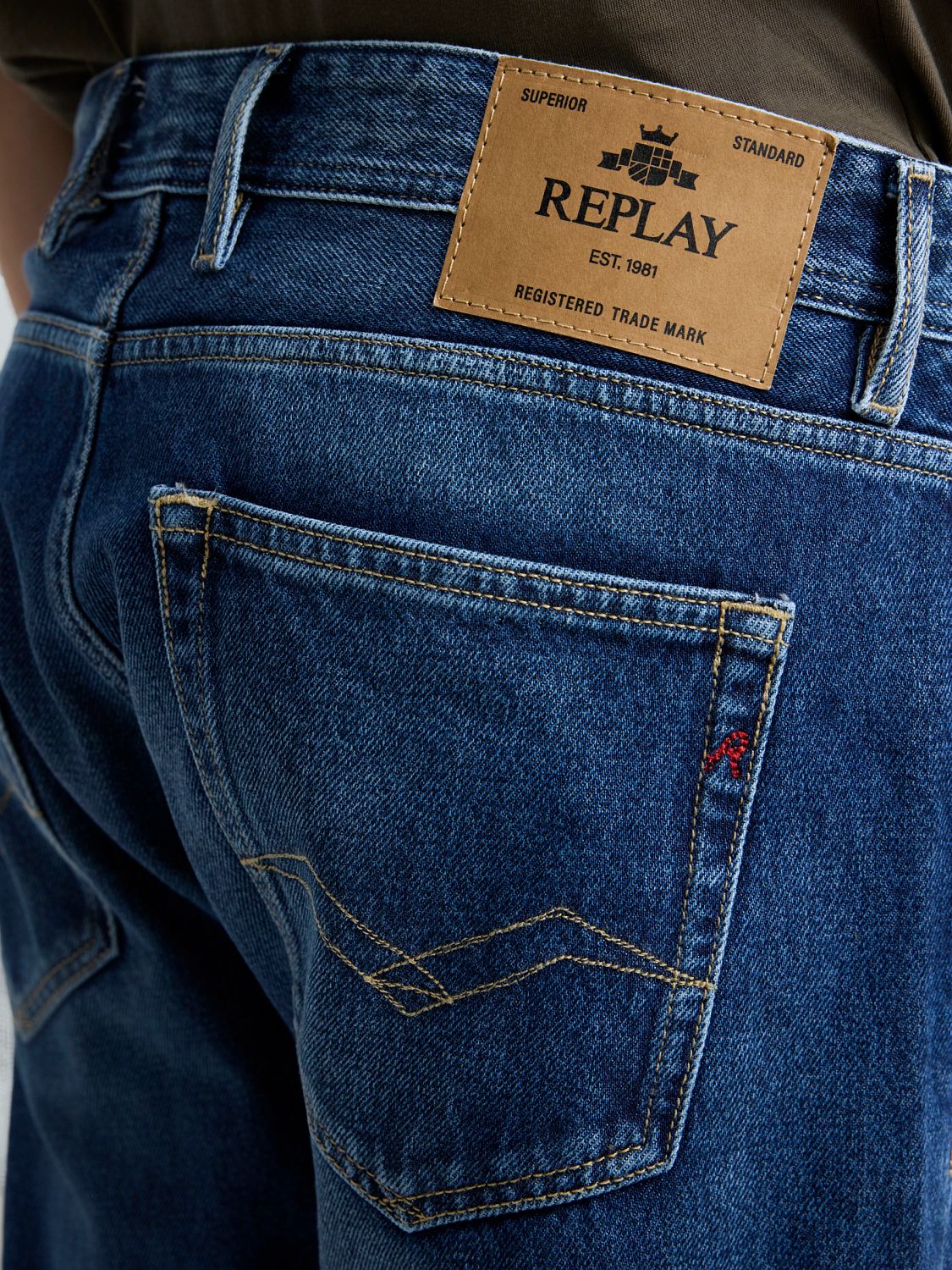 Replay Straight-Fit Jeans "Grover" #6
