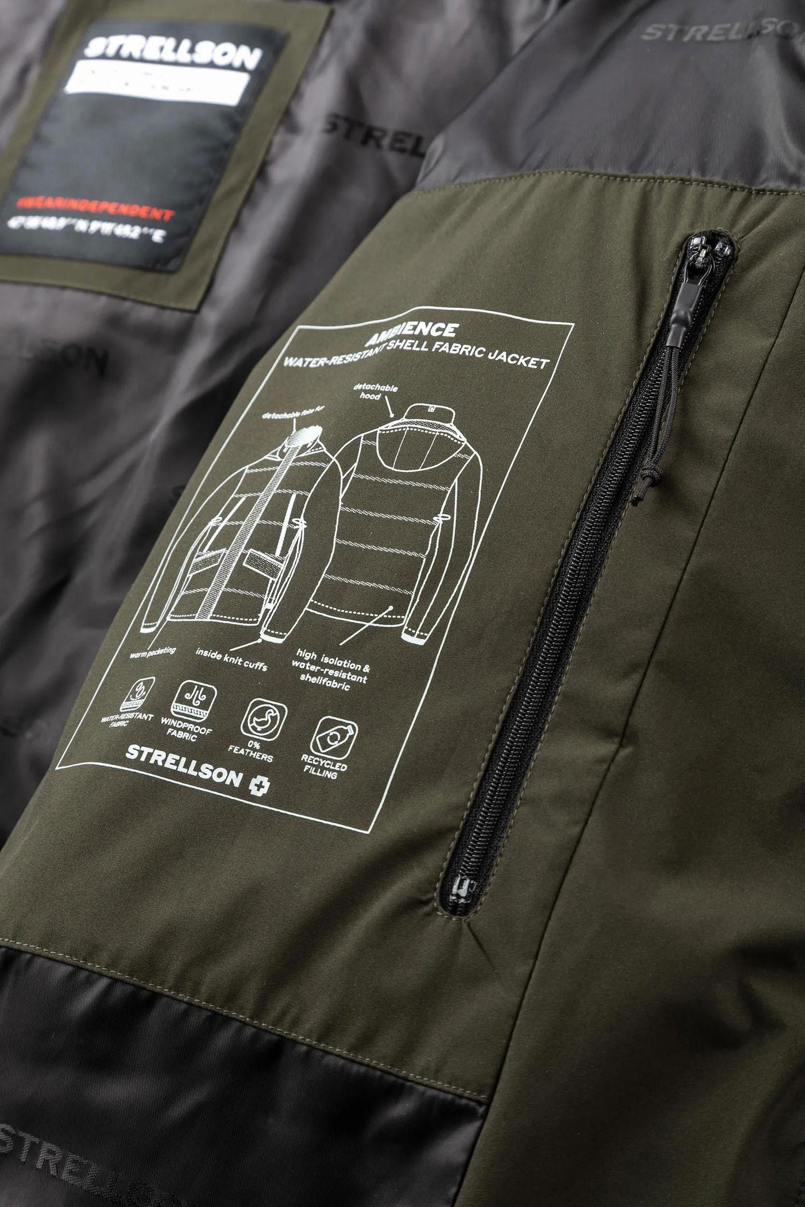 Strellson |  Strellson Winterjacke  "Ambience " | 54 | medium beige