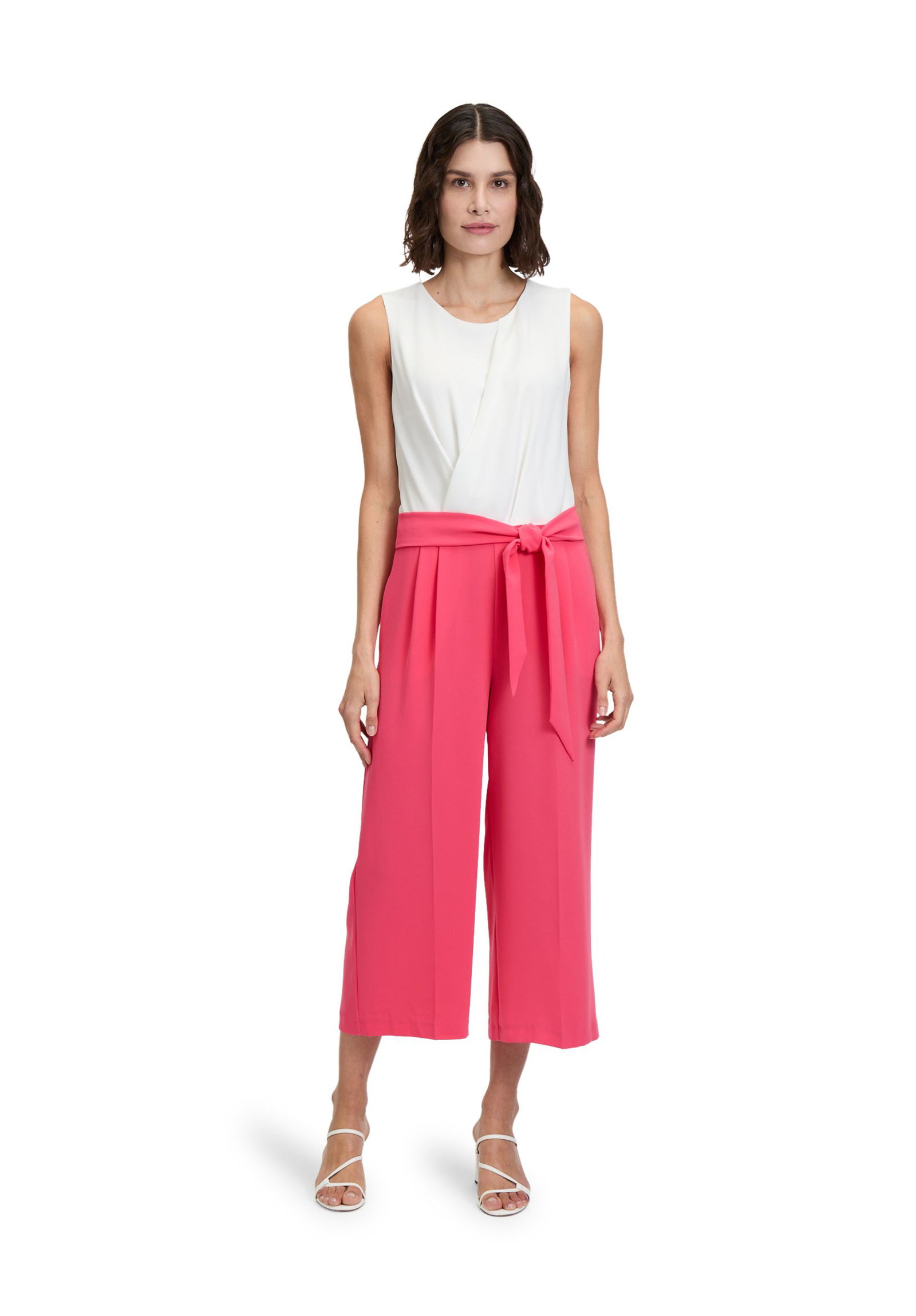 9fc69245a9b6477d7b69053adea02db8 Betty & CO | Betty & CO Jumpsuit | 44 | patch red/cream
