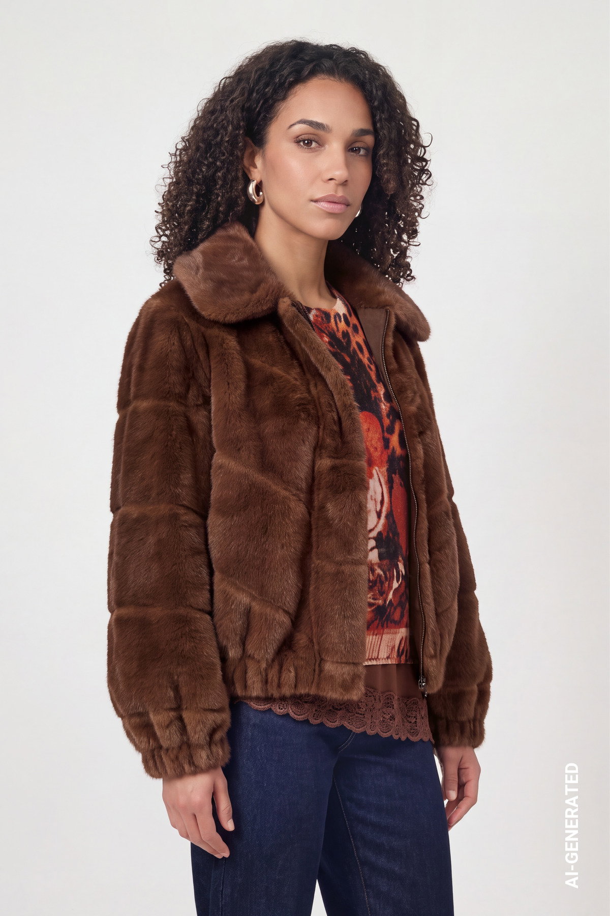 Jacke, chocolate brown #3