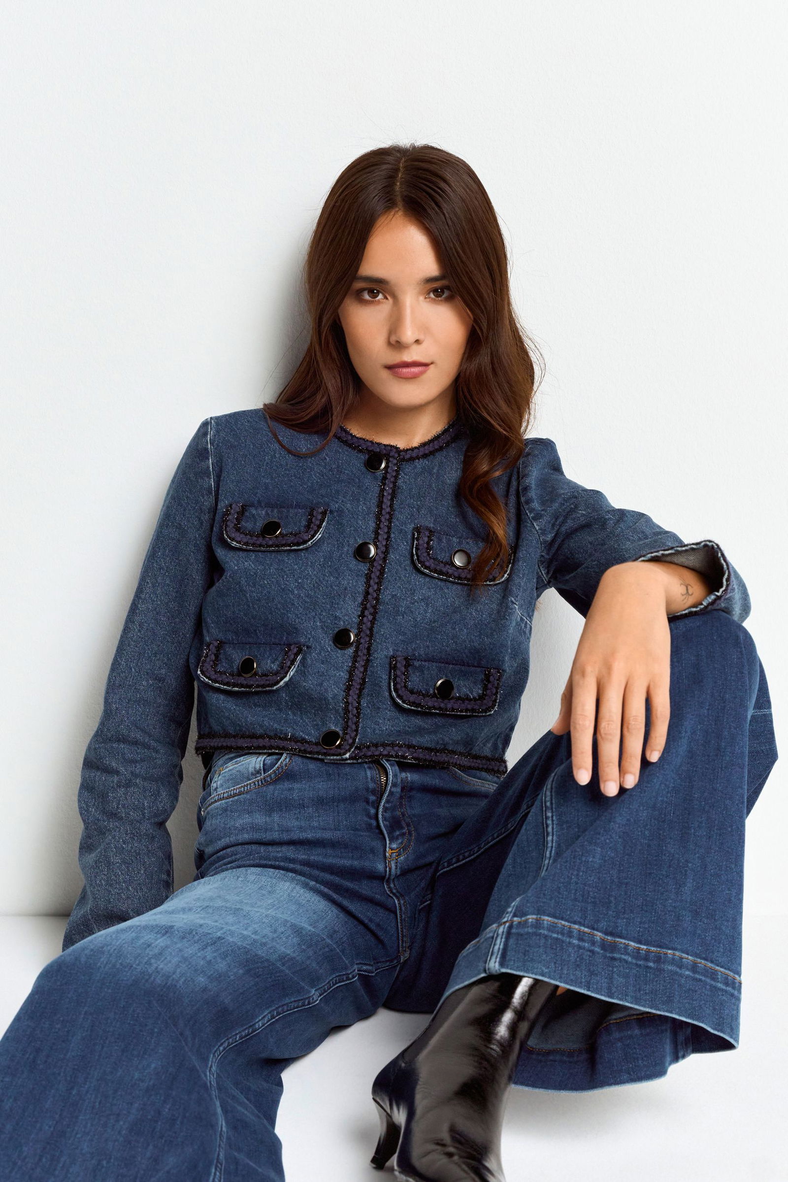 Rich & Royal | Rich & Royal Jeansjacke | 38 | denim blue