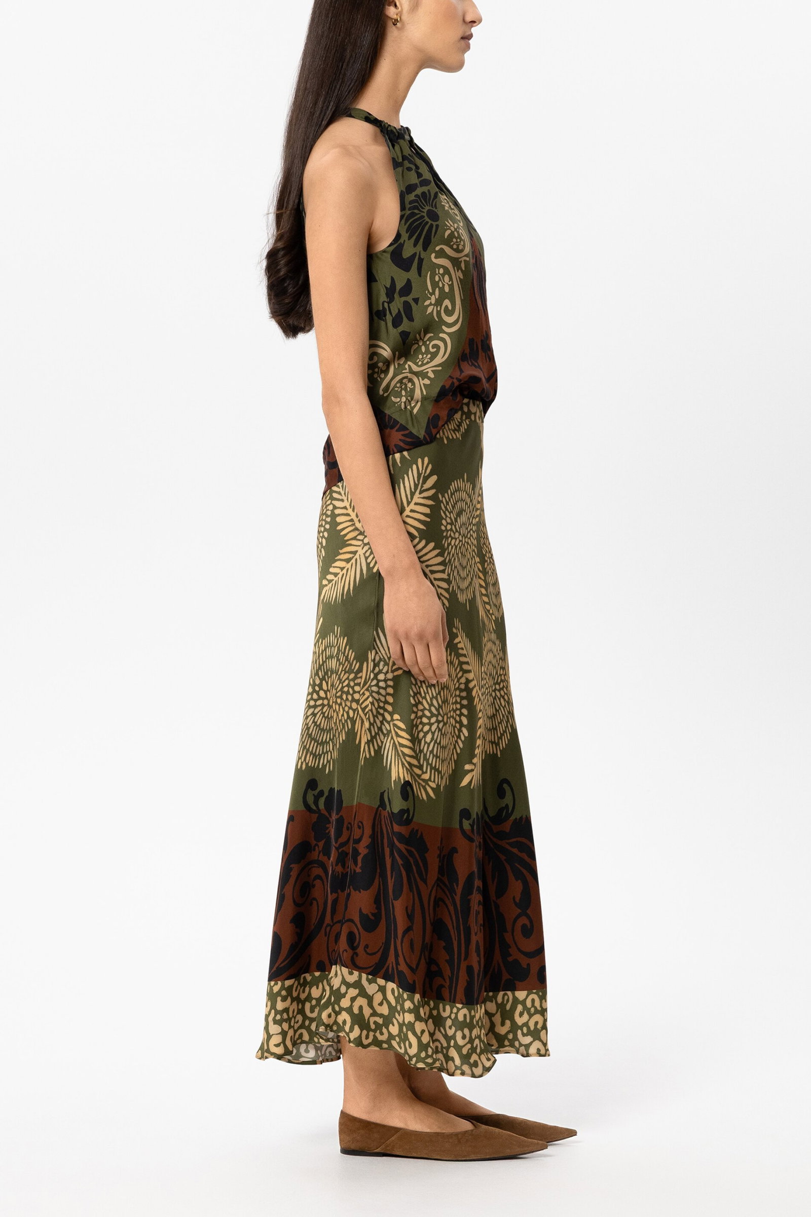 Rock, the autumn leaf print #3