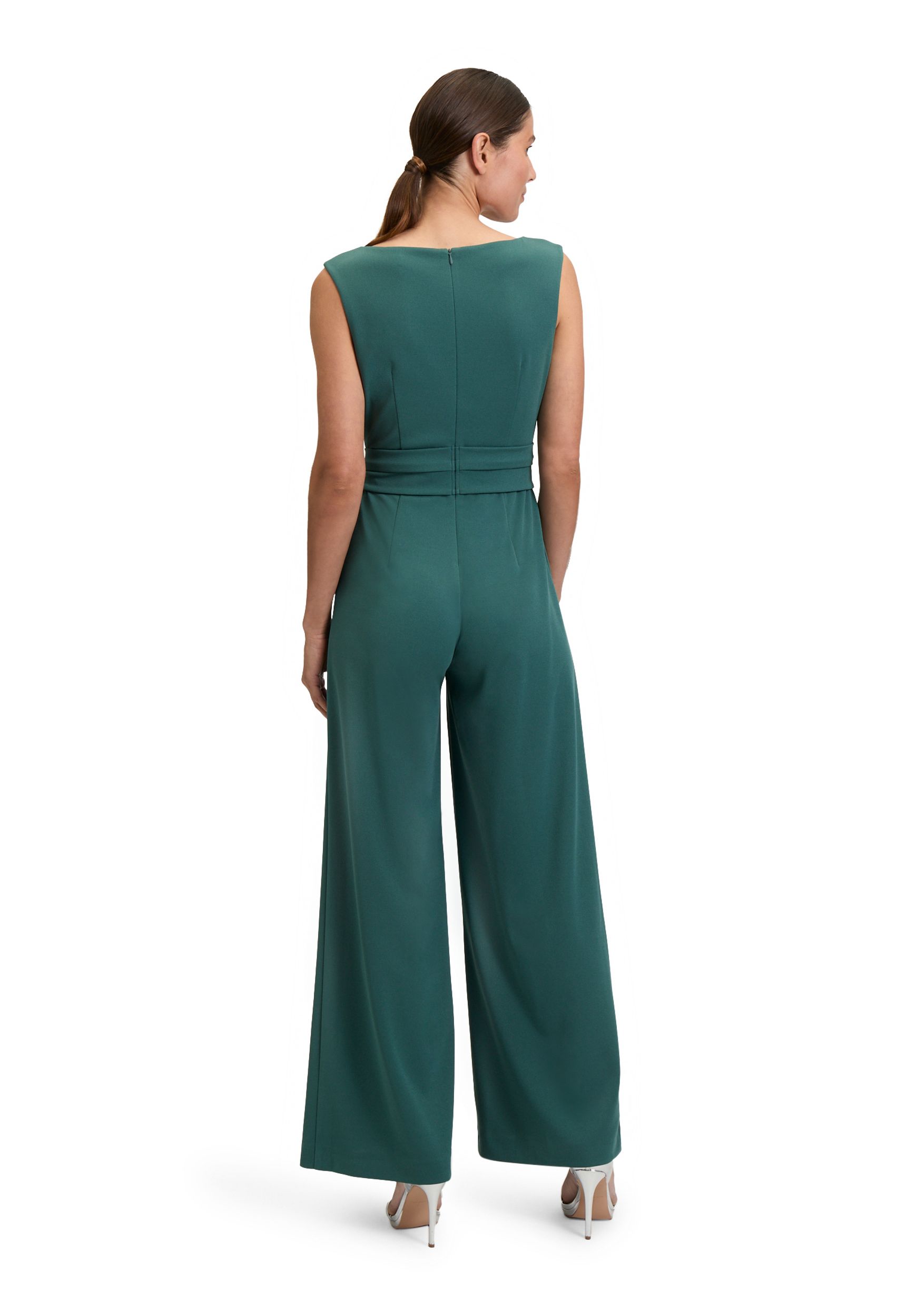 Vera Mont |  Vera Mont Jumpsuit  | 36 | dark emerald