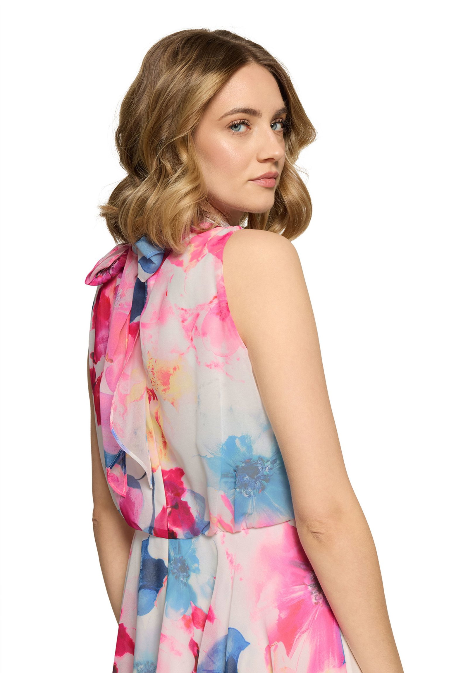 Vera Mont | Vera Mont Kurzes Kleid | 42 | cream/pink