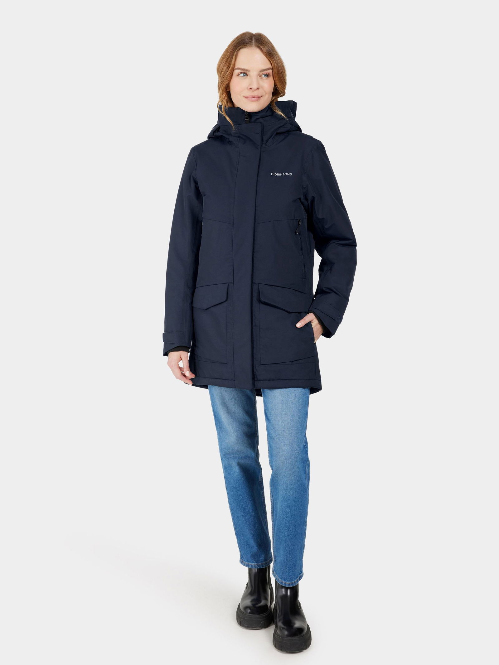 89bcb2a9941a12a8988e3c86b646da50 Didriksons | Didriksons Parka "Frida" | 36 | dark night blue