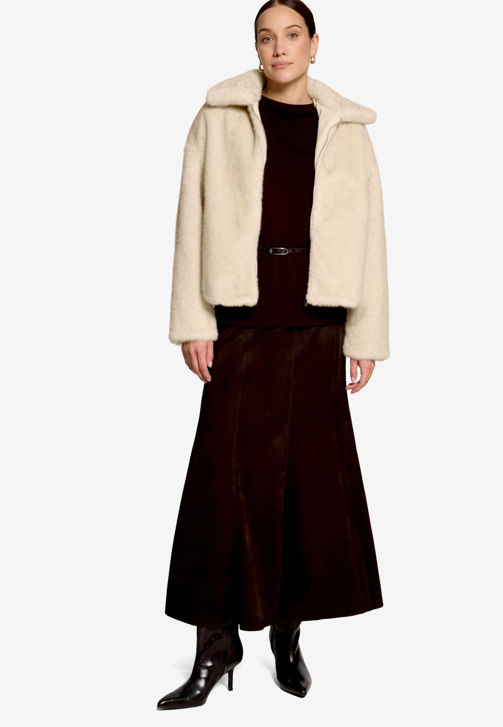 Rock Mittellang Casual, Chocolate Plum #9
