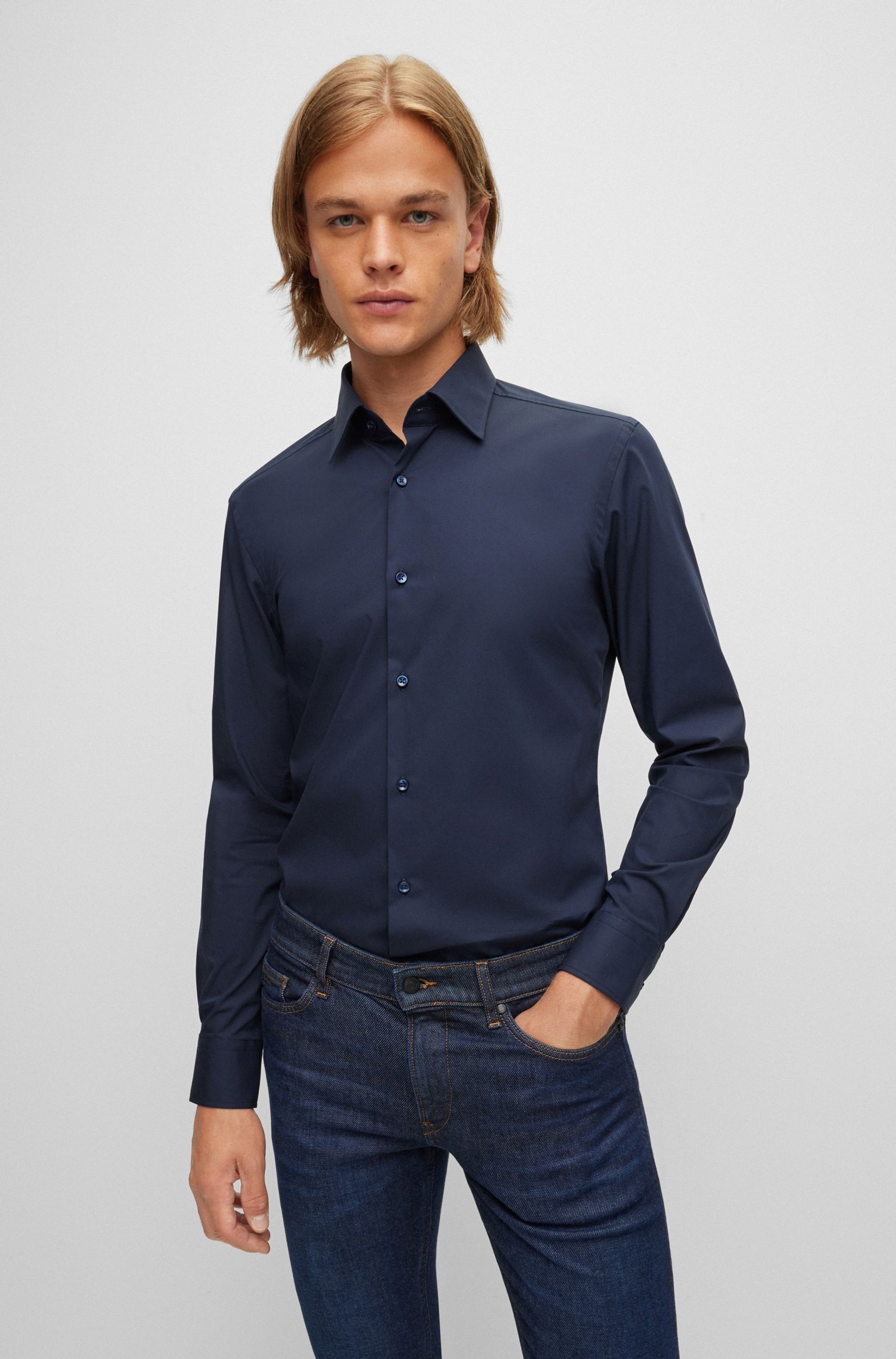 BOSS Black Hemd Modern Fit 