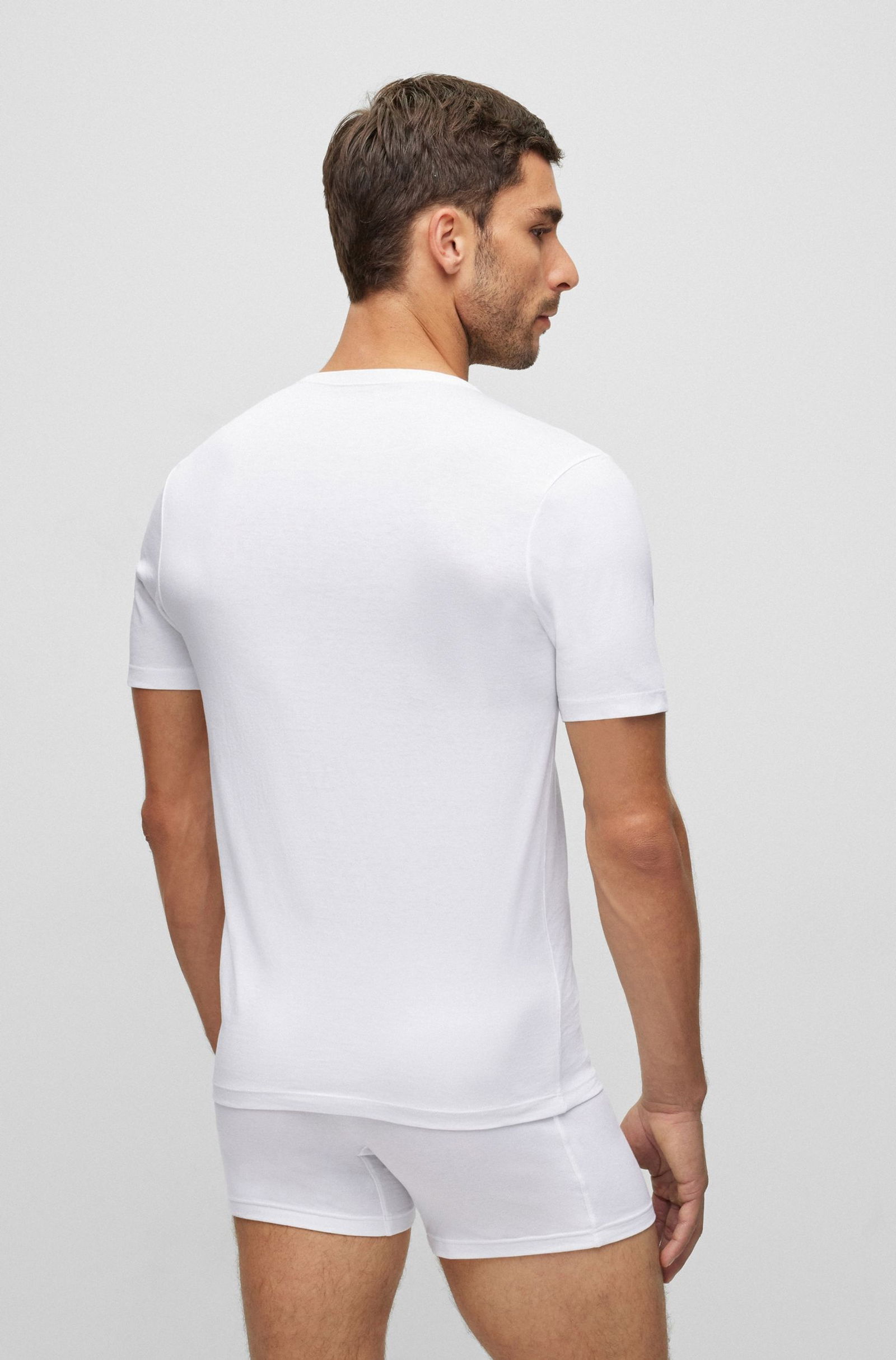 ec3d0258a0e9e04c1673e3db96e9cb08 BOSS Black T-Shirt 3er Pack