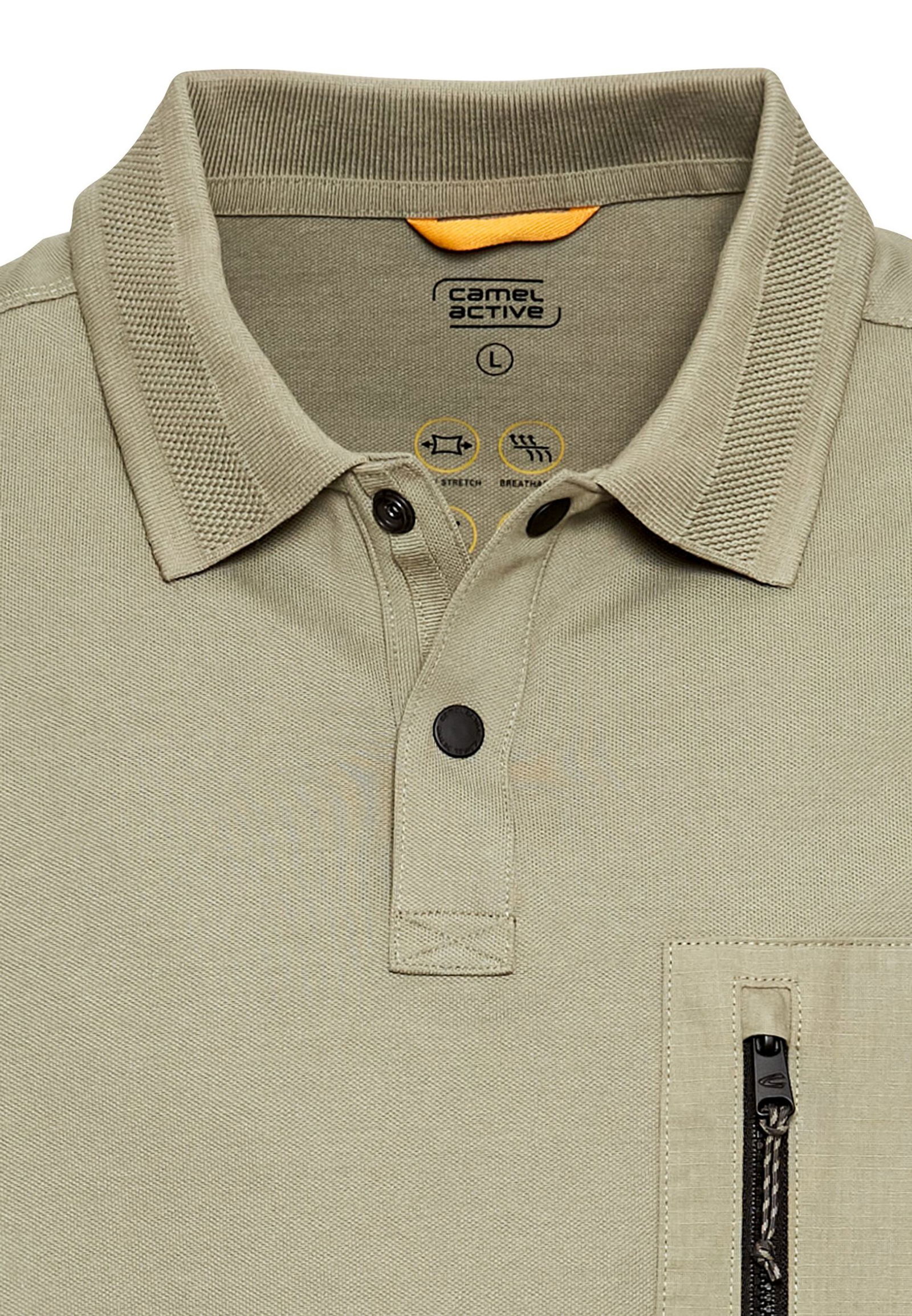 Camel Active |  Camel Active Poloshirt  | L | khaki