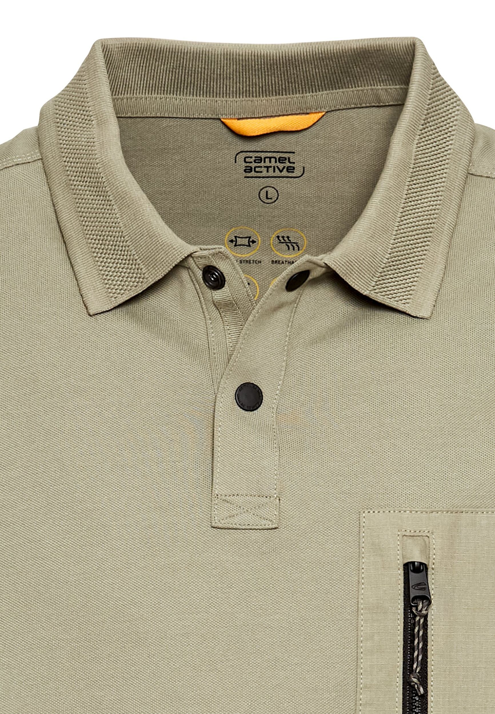 Camel Active |  Camel Active Poloshirt  | L | khaki