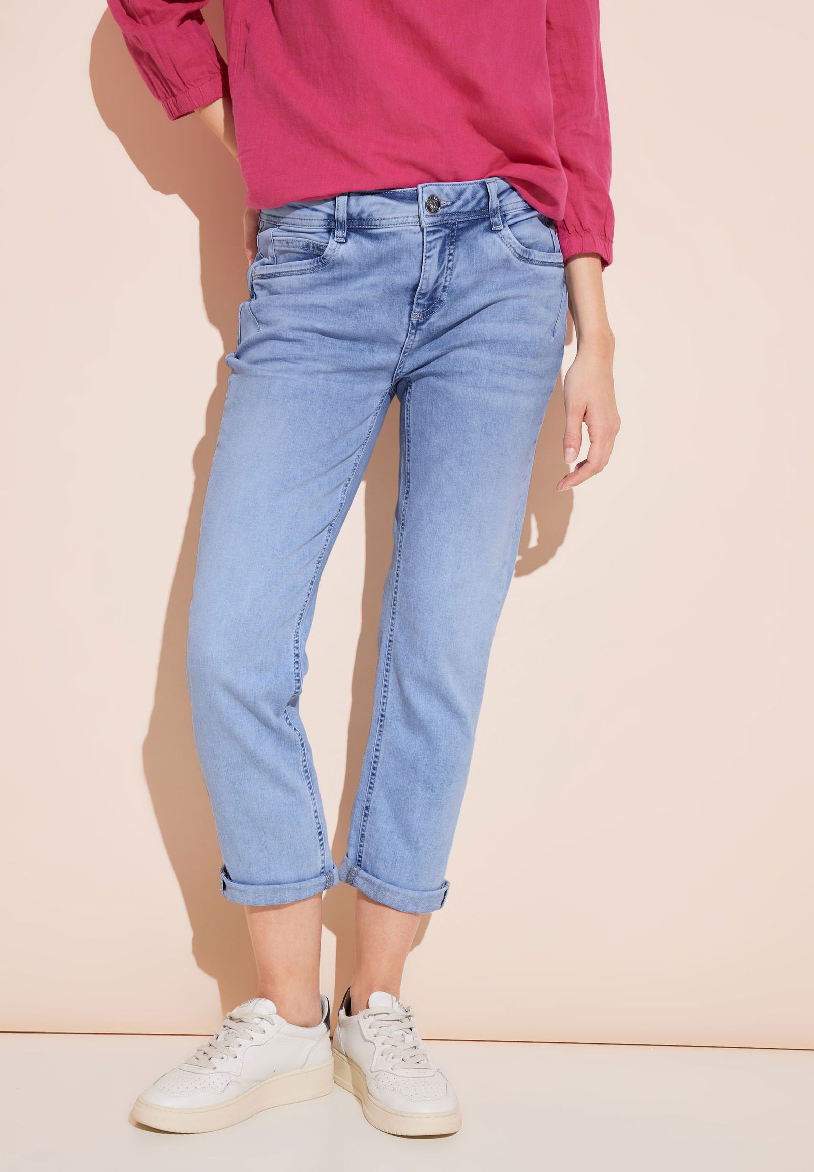 Street One |  Street One 7/8-Jeans  | 32/26 | super hellblau washed