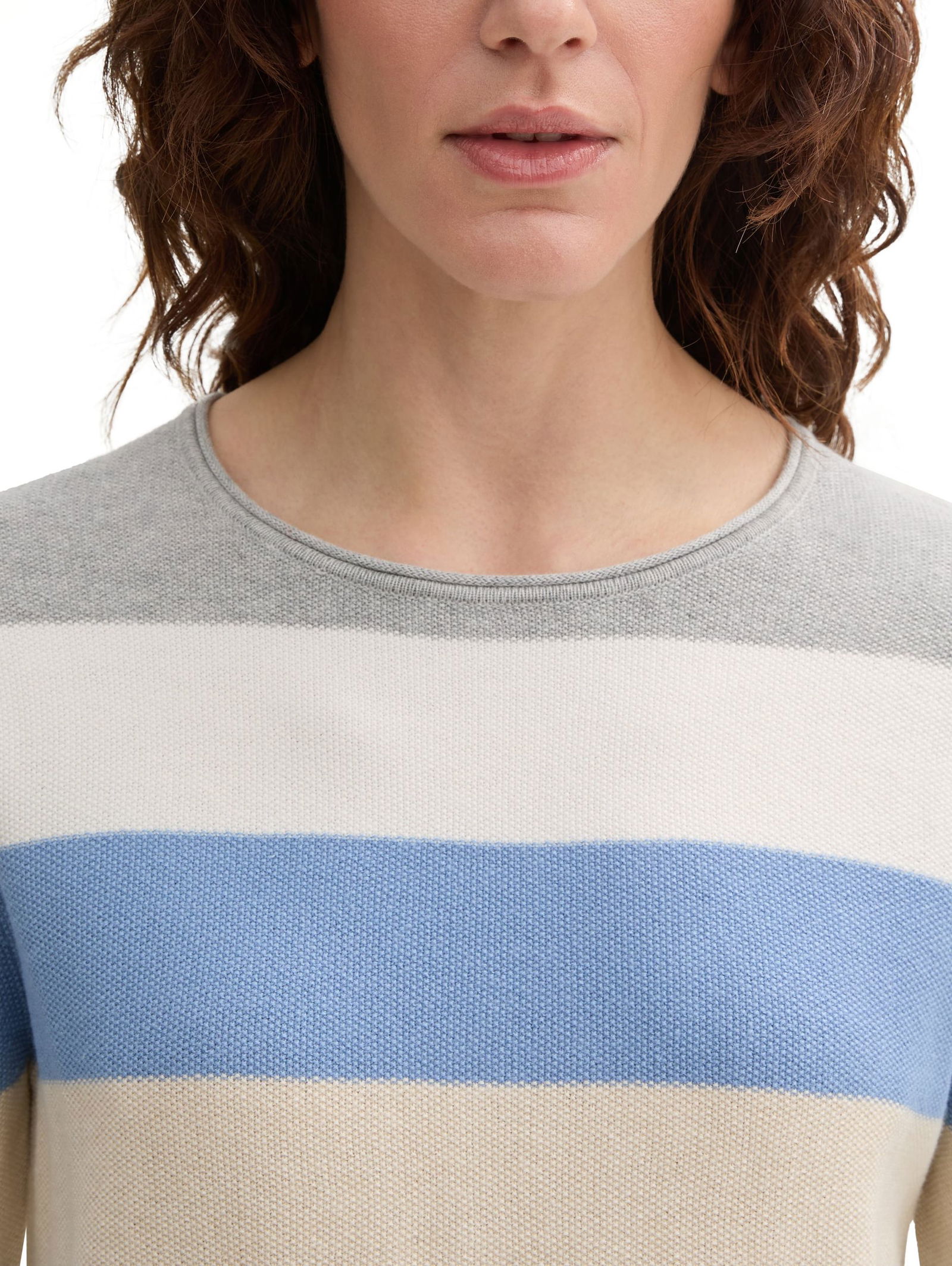 37eb0e5c02168c3fff86ac0a62cd1336 Tom Tailor |  Tom Tailor Gestreifter Strickpullover | M