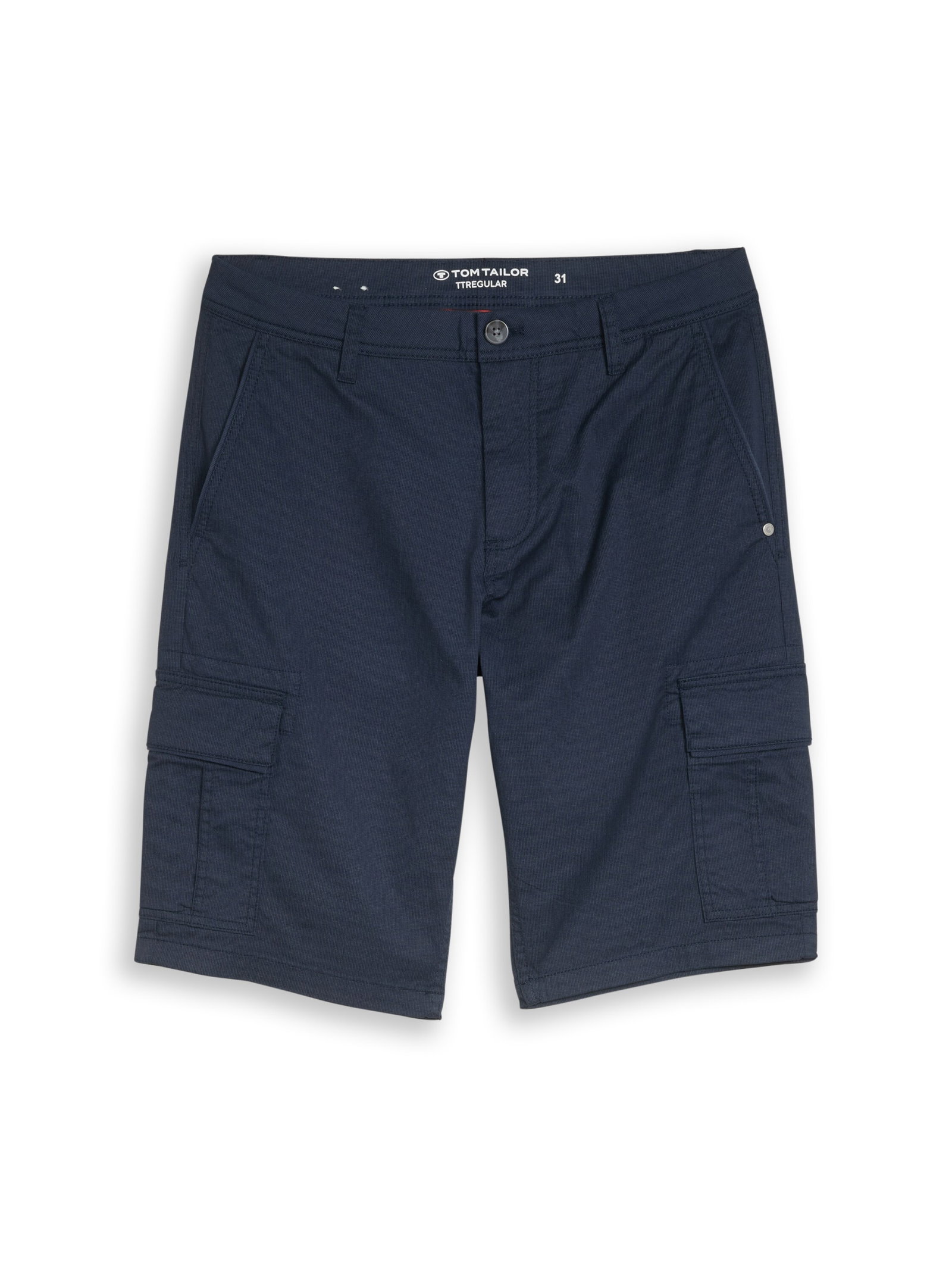 navy mini geometric print