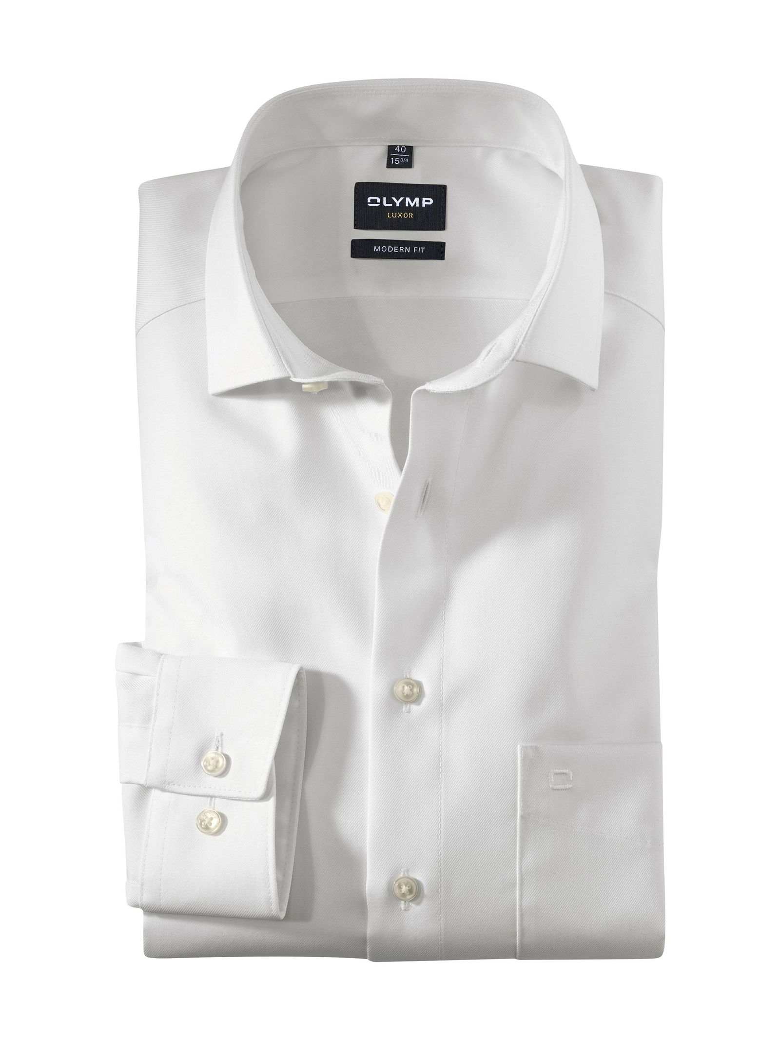 Olymp |  Olymp Hemd Modern Fit  | 47 | weiß