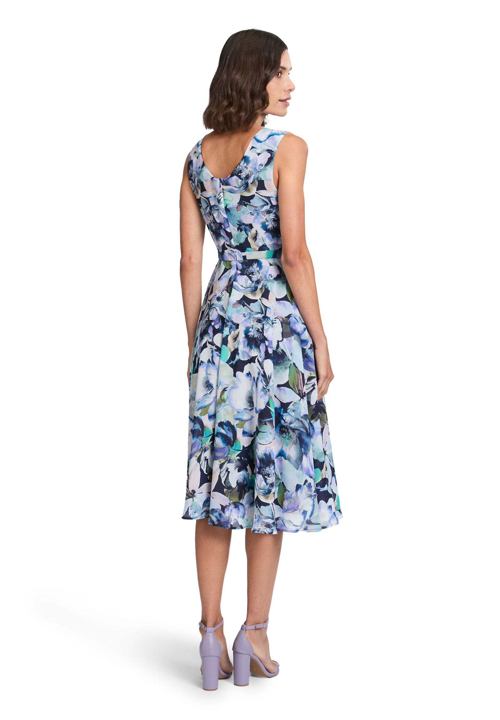 Vera Mont |  Vera Mont Kurzes Kleid  | 40 | blau/grün
