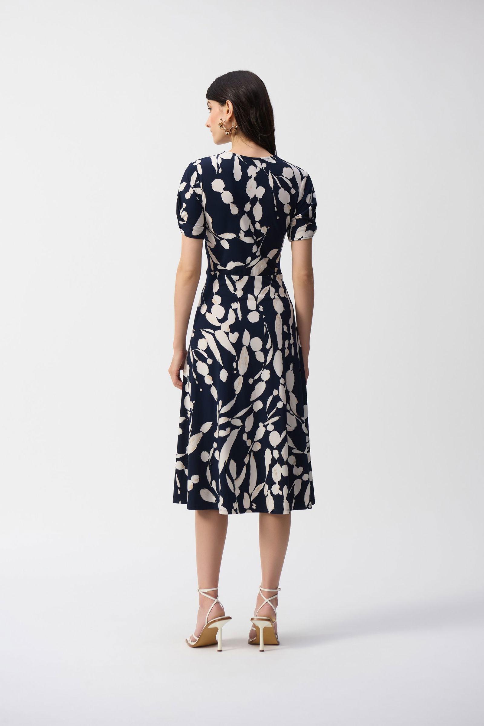 c289d5572f70640f8724ea3f0a05d3ef Joseph Ribkoff |  Joseph Ribkoff Freizeitkleid  | 46 | mitternachtsblau/beige