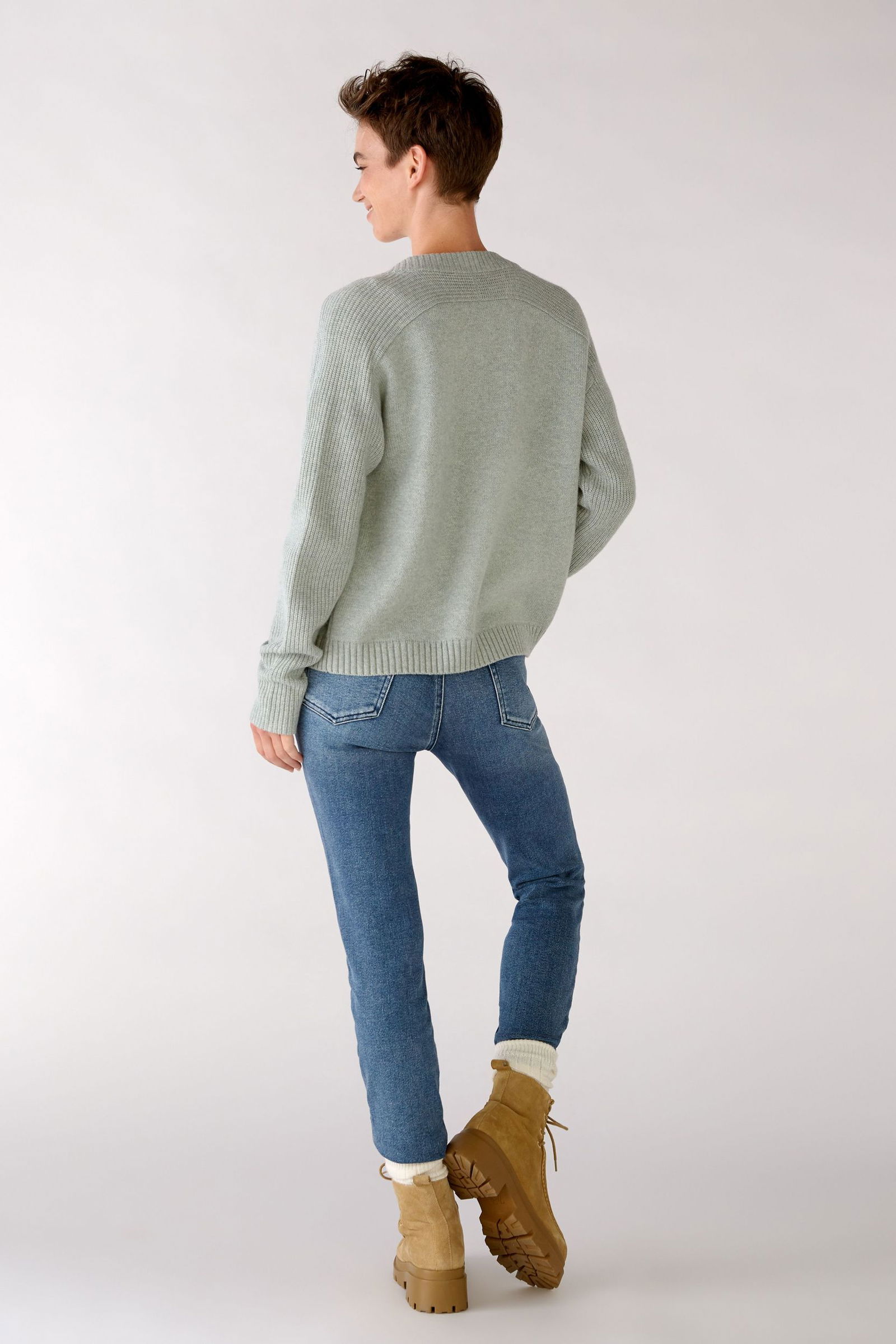 Oui Strickjacke | Cardigan