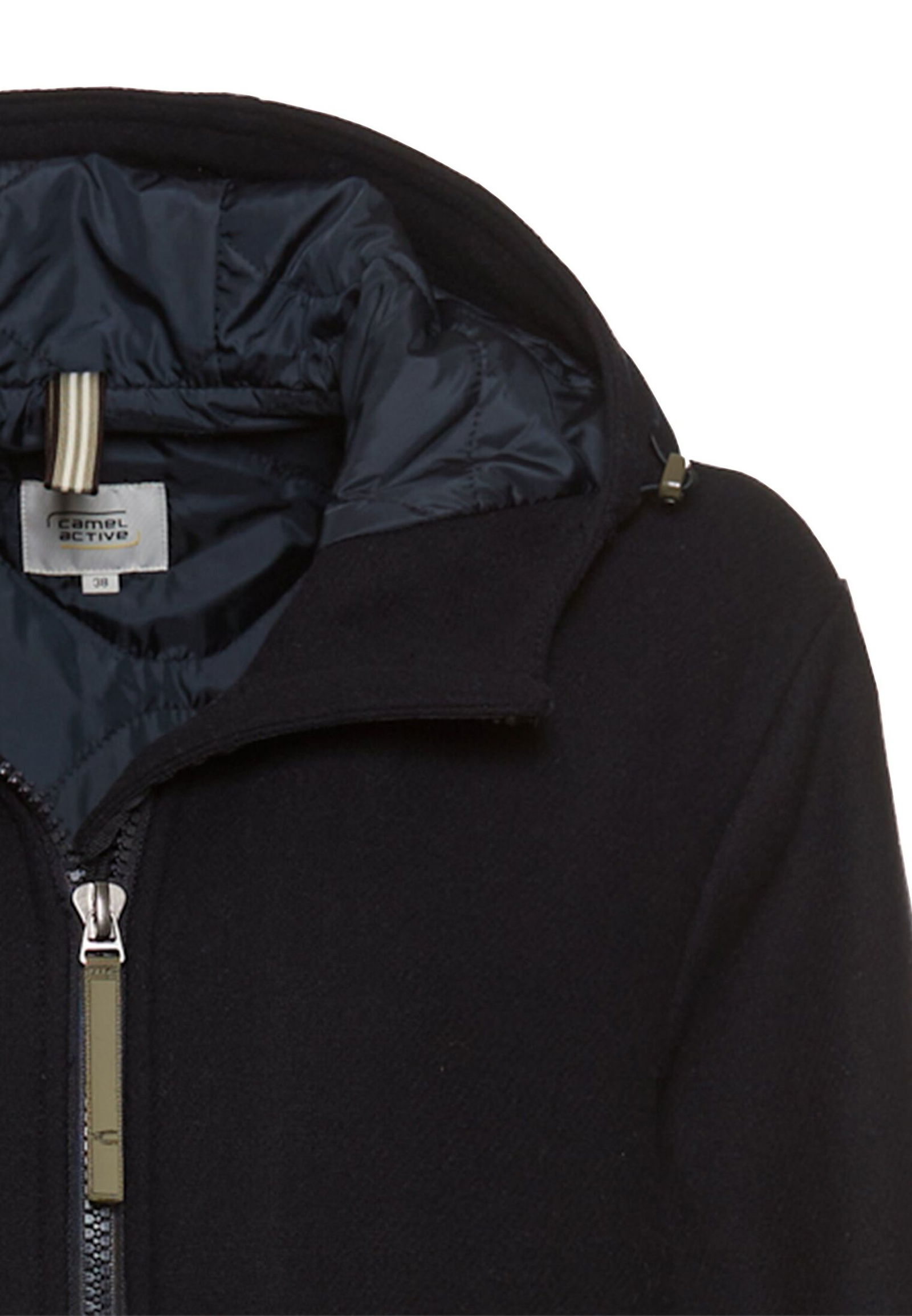  | Parka mit verstellbarem Saum und Kapuze | 40 | navy