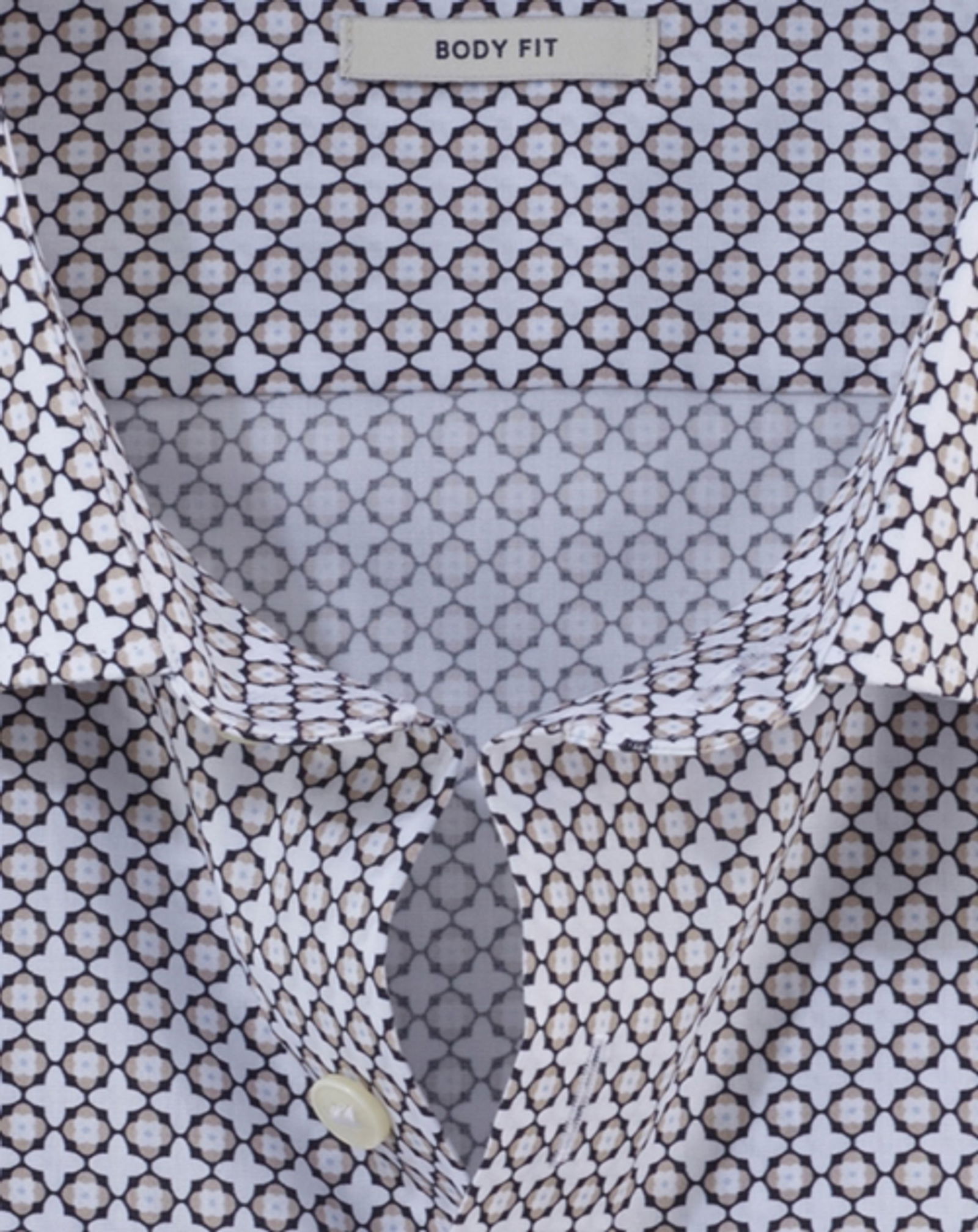 Olymp |  Olymp Hemd Modern Fit  | 45 | natur