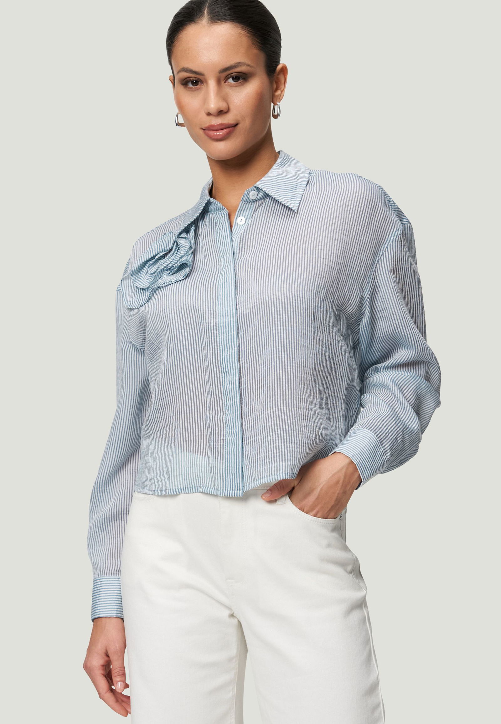 4244ced07b9c9683f5b77b8eb746c200 Zero |  Zero Druckbluse  | 34