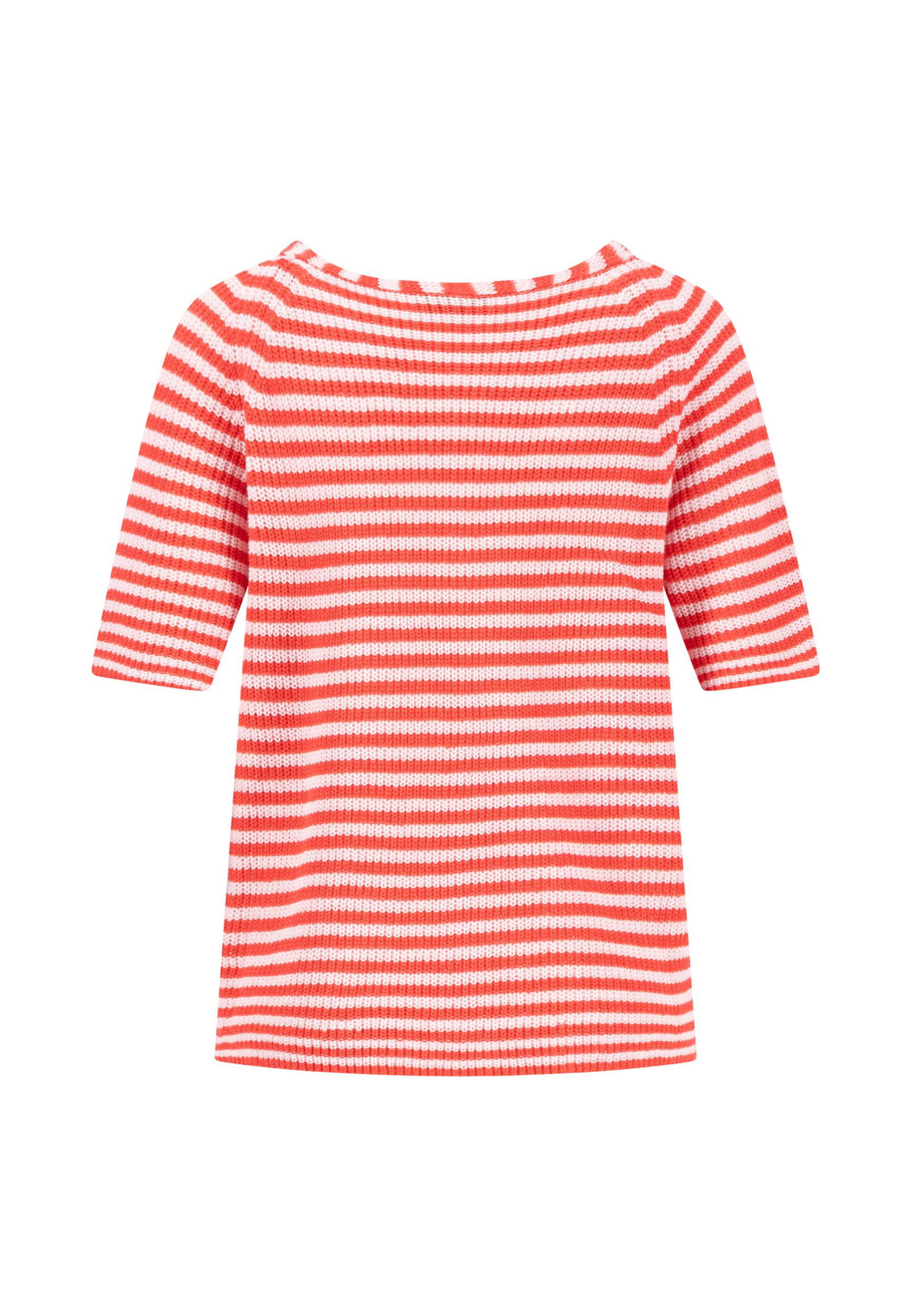  |  SHIRT KNIT V-NECK STRIPE LINEN | L | 2486_350