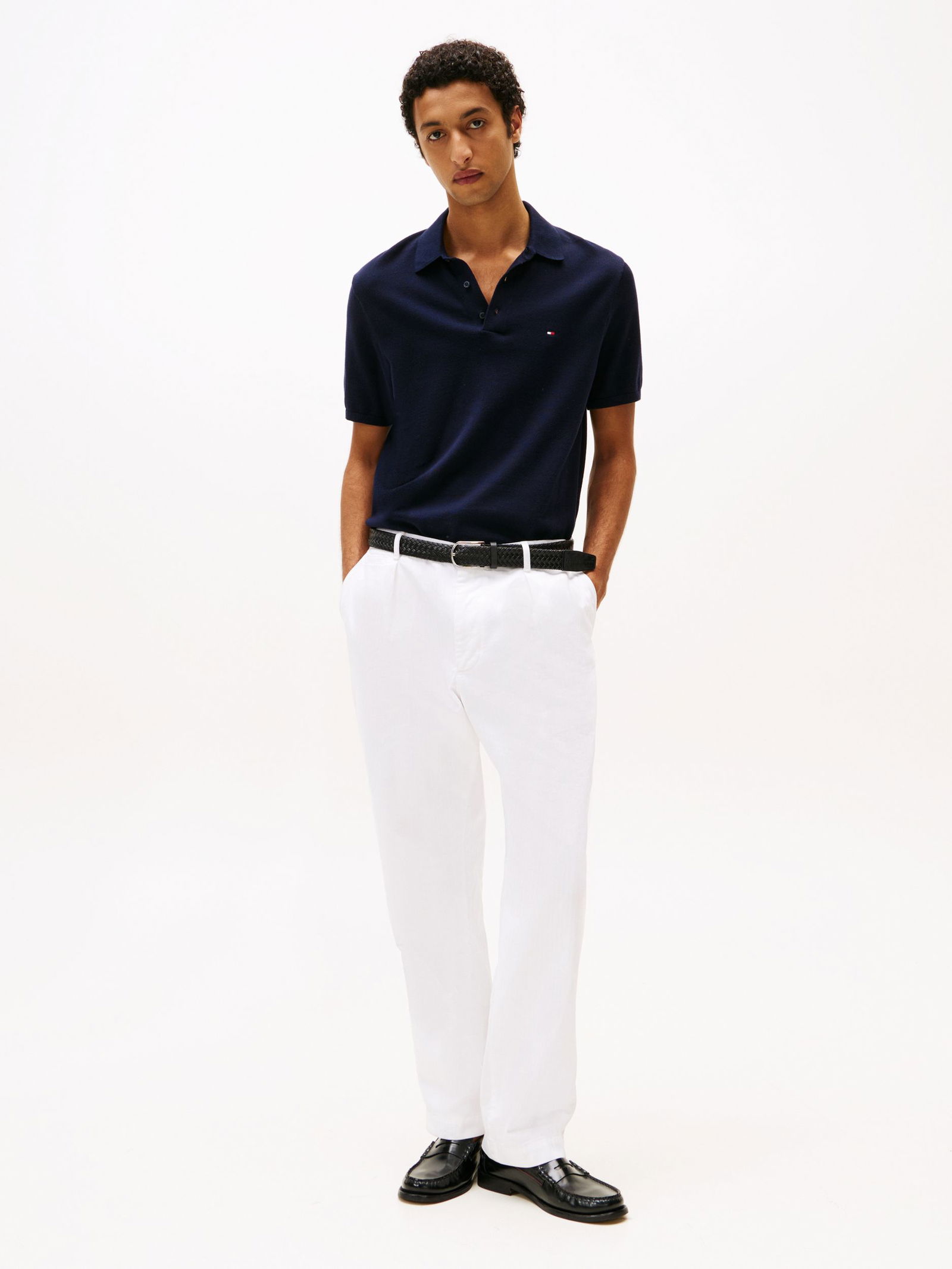 Tommy Hilfiger |  Tommy Hilfiger Poloshirt  | M | desert sky