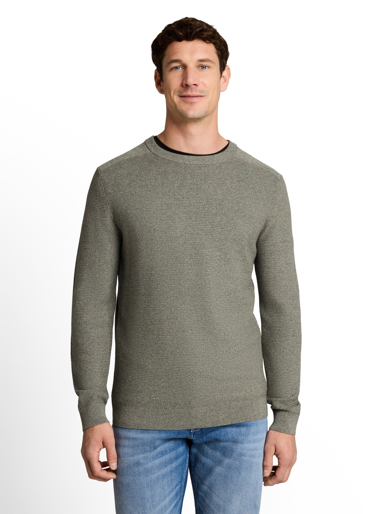 mouline structured crew neck k, mouline mint green #5