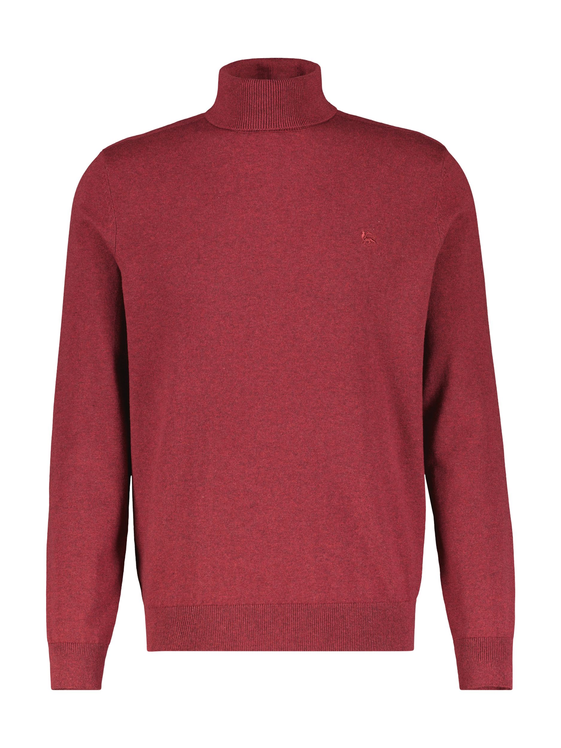 Lerros |  Lerros Rollkragenpullover  | XL | ruby red melange