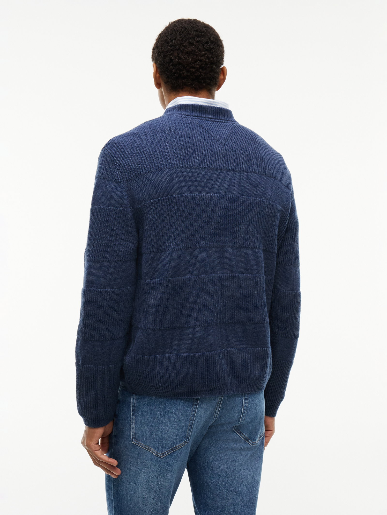 TJM REG TEXTURED SWEATER EXT, BLUE #4