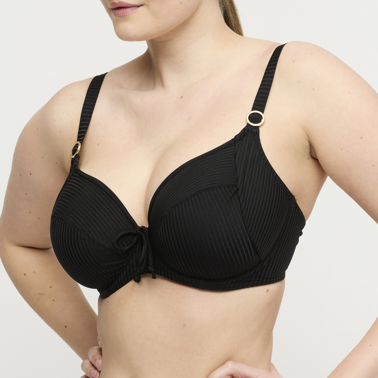 DELRAY schwarz Vollschalen Bikini-Top #6
