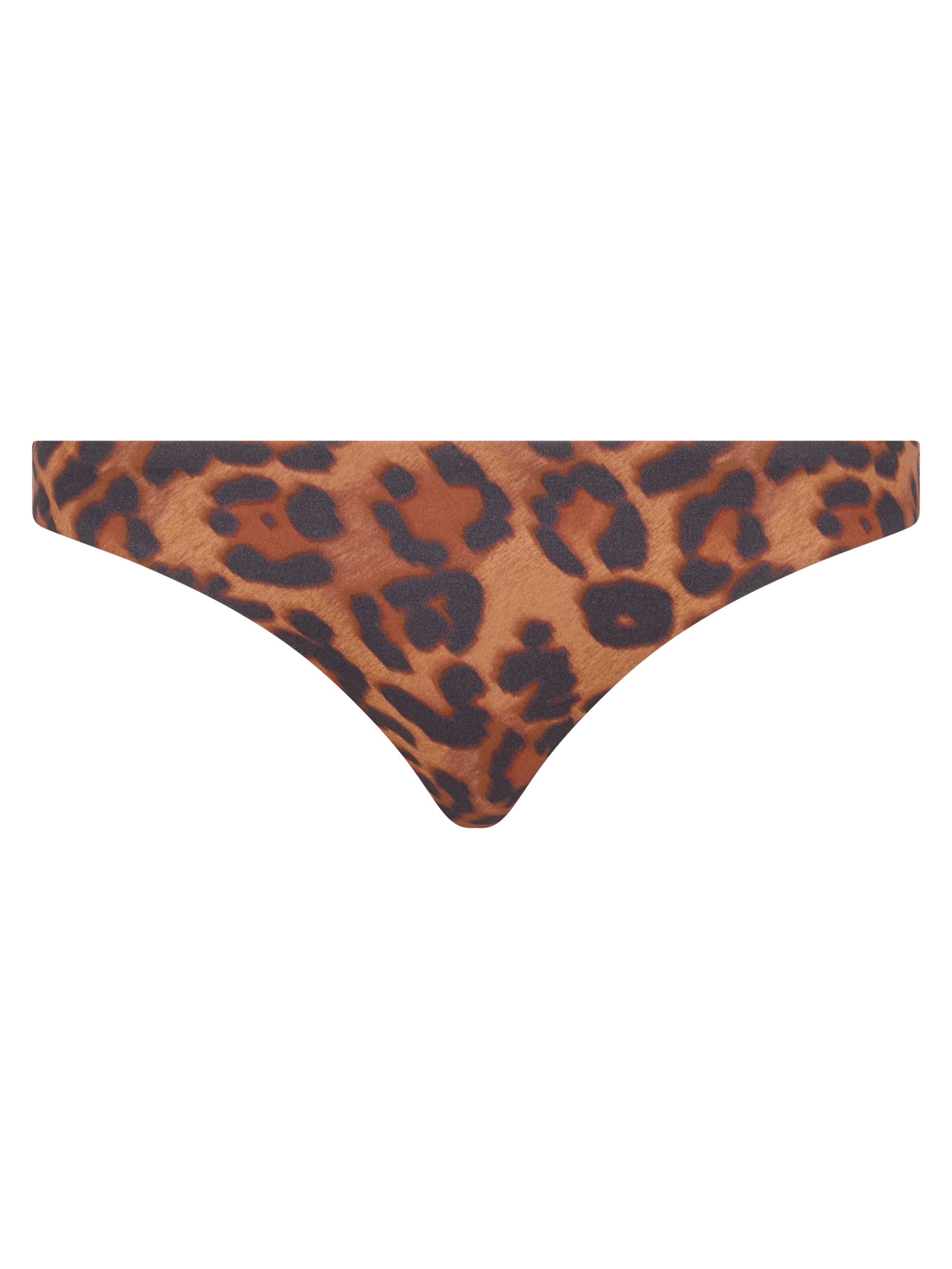 Chantelle |  Sauvage Bikini Brief | 42 | white leopard
