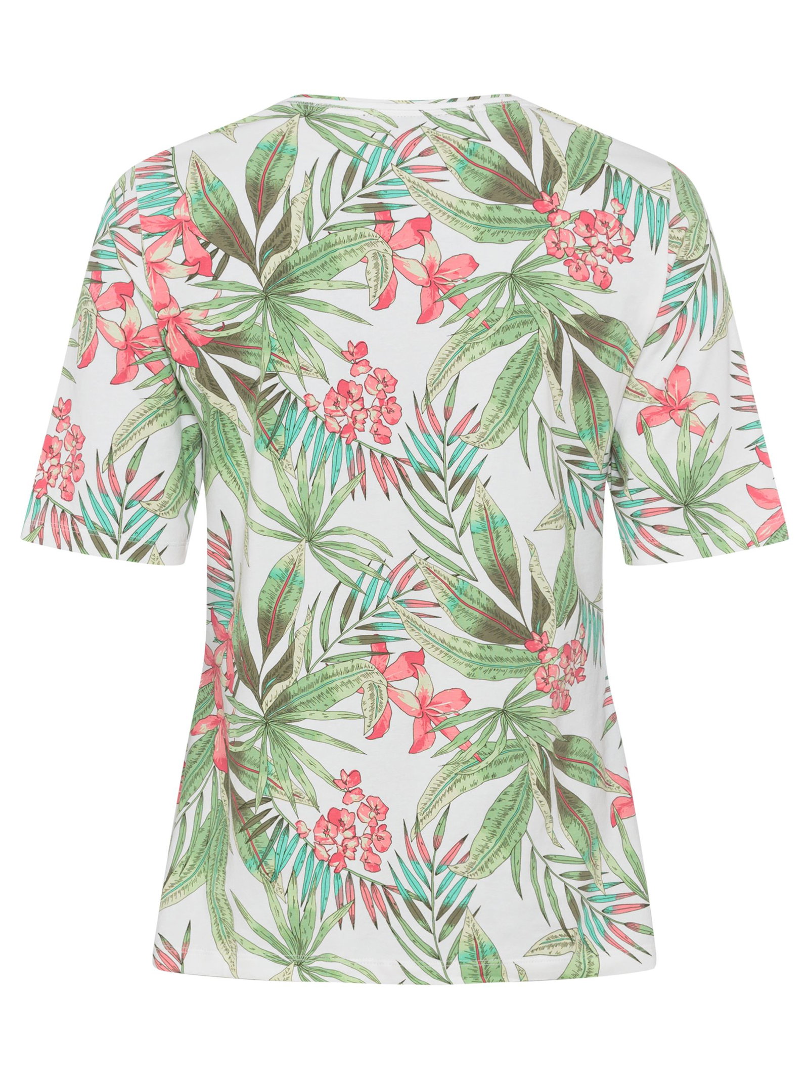 |  T-Shirt Short Sleeves, White | 46 | white